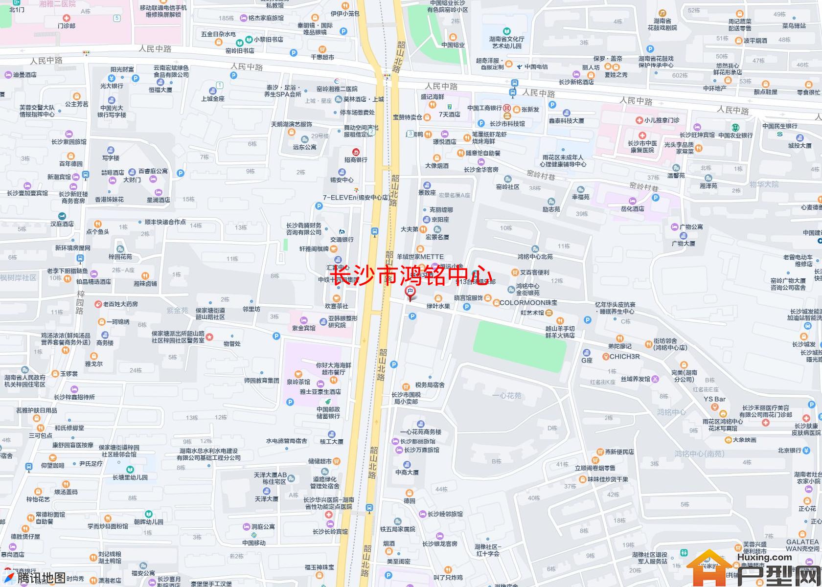 鸿铭中心小区 - 户型网 鸿铭中心小区 - 户型网