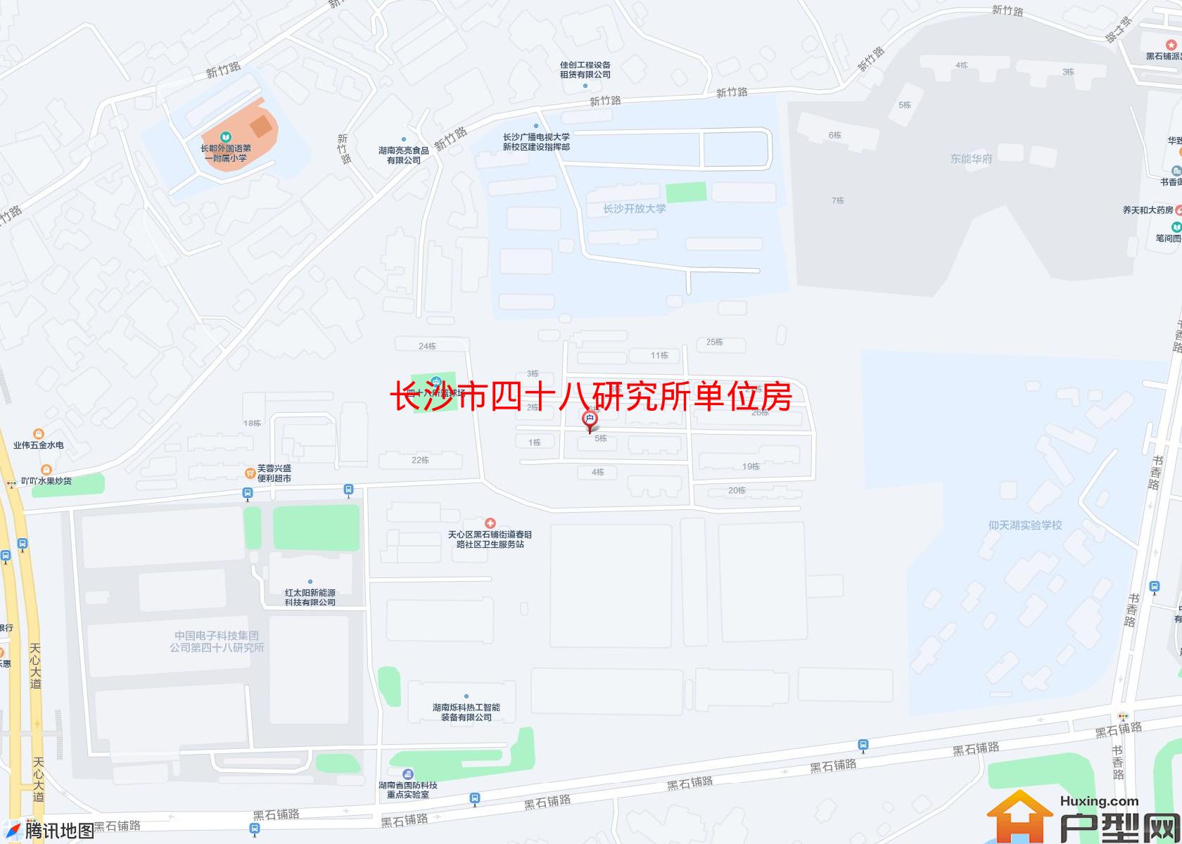 四十八研究所单位房小区 - 户型网