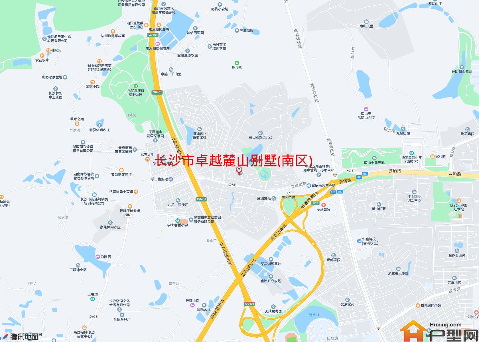 卓越麓山别墅(南区)小区 - 户型网