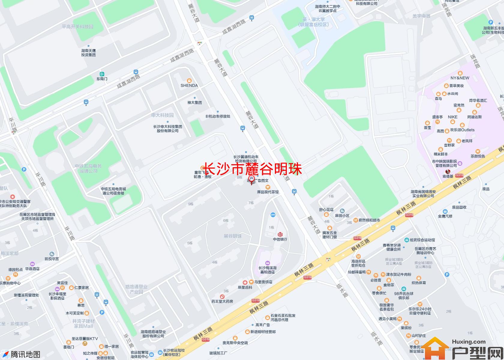 麓谷明珠小区 - 户型网 麓谷明珠小区 - 户型网