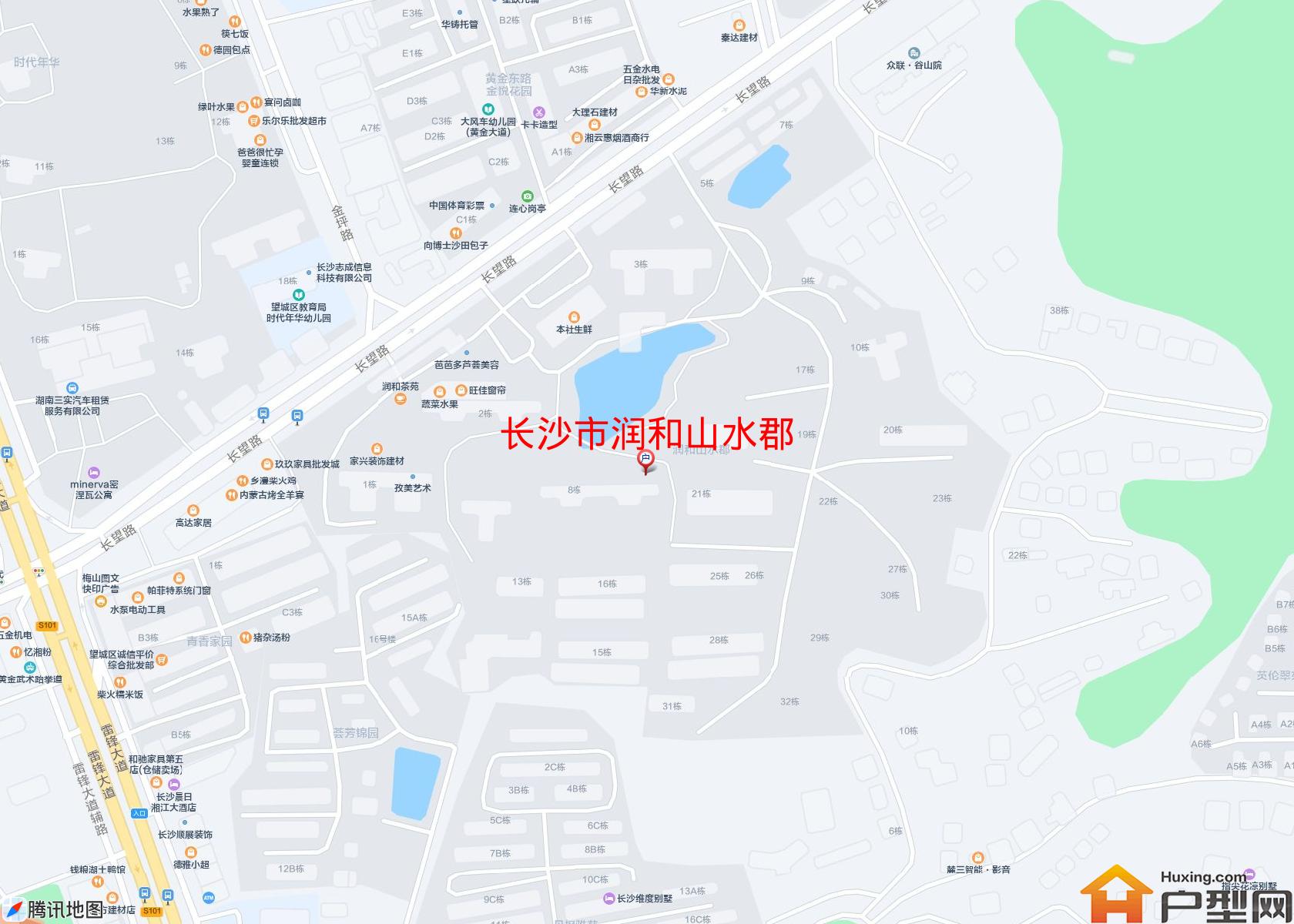 润和山水郡小区 - 户型网