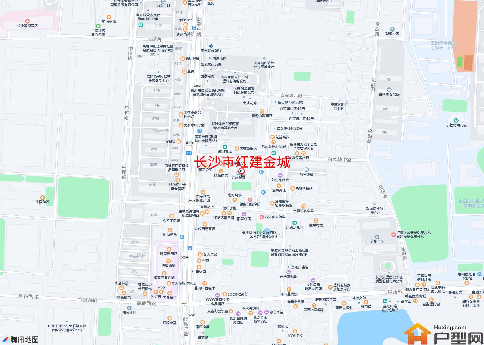 红建金城小区 - 户型网
