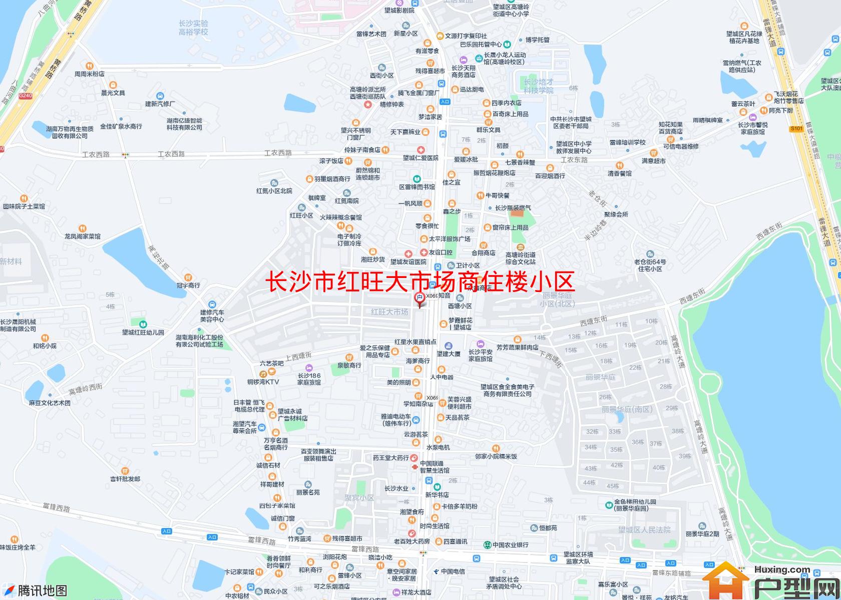 红旺大市场商住楼小区小区 - 户型网