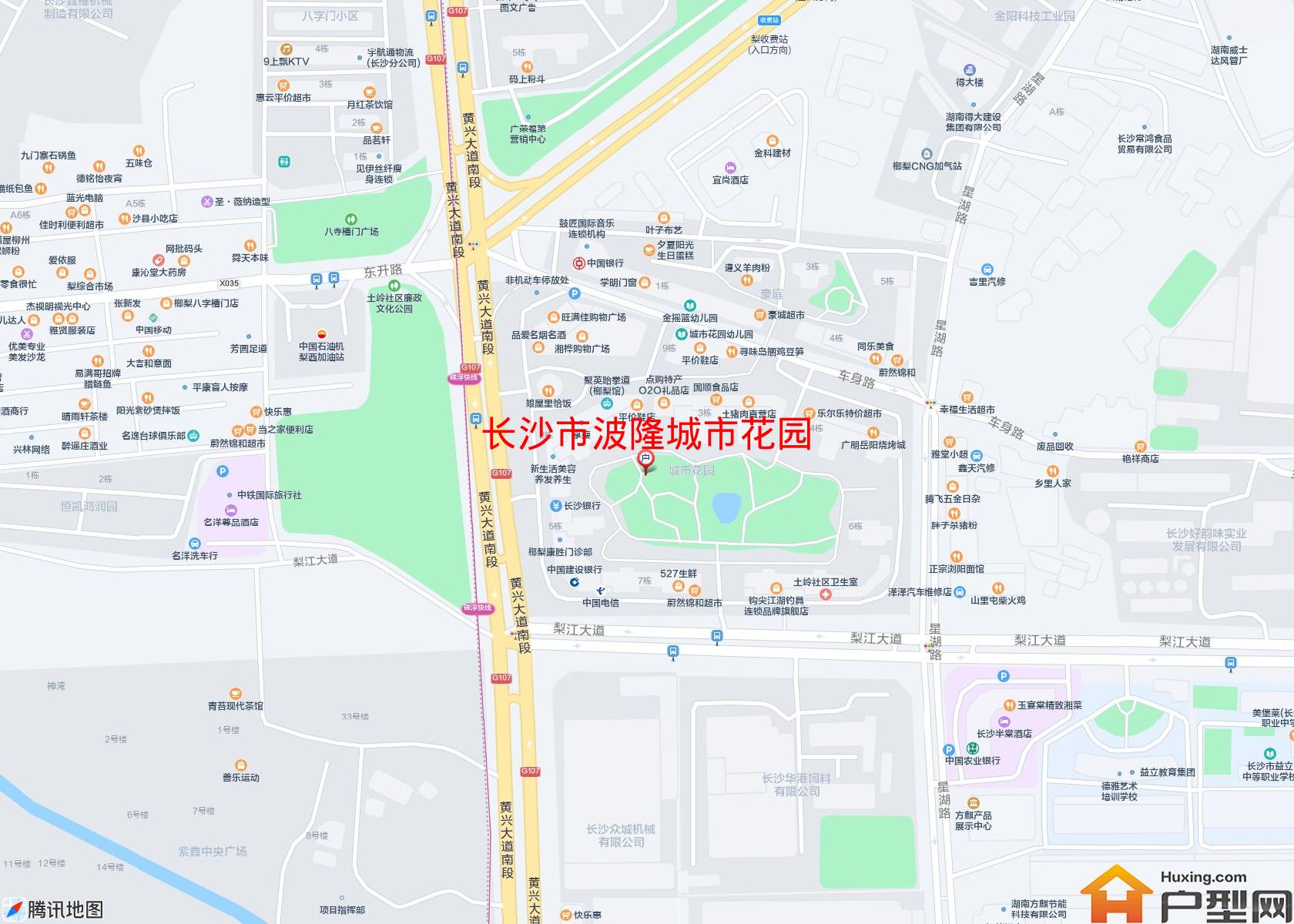 波隆城市花园小区 - 户型网