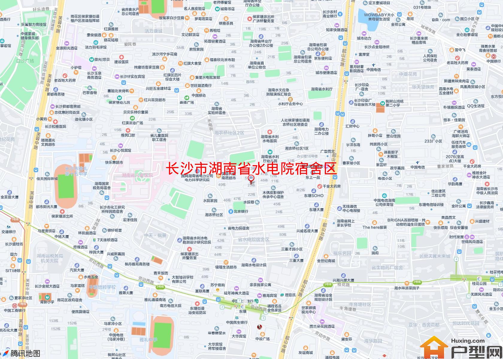 湖南省水电院宿舍区小区 - 户型网