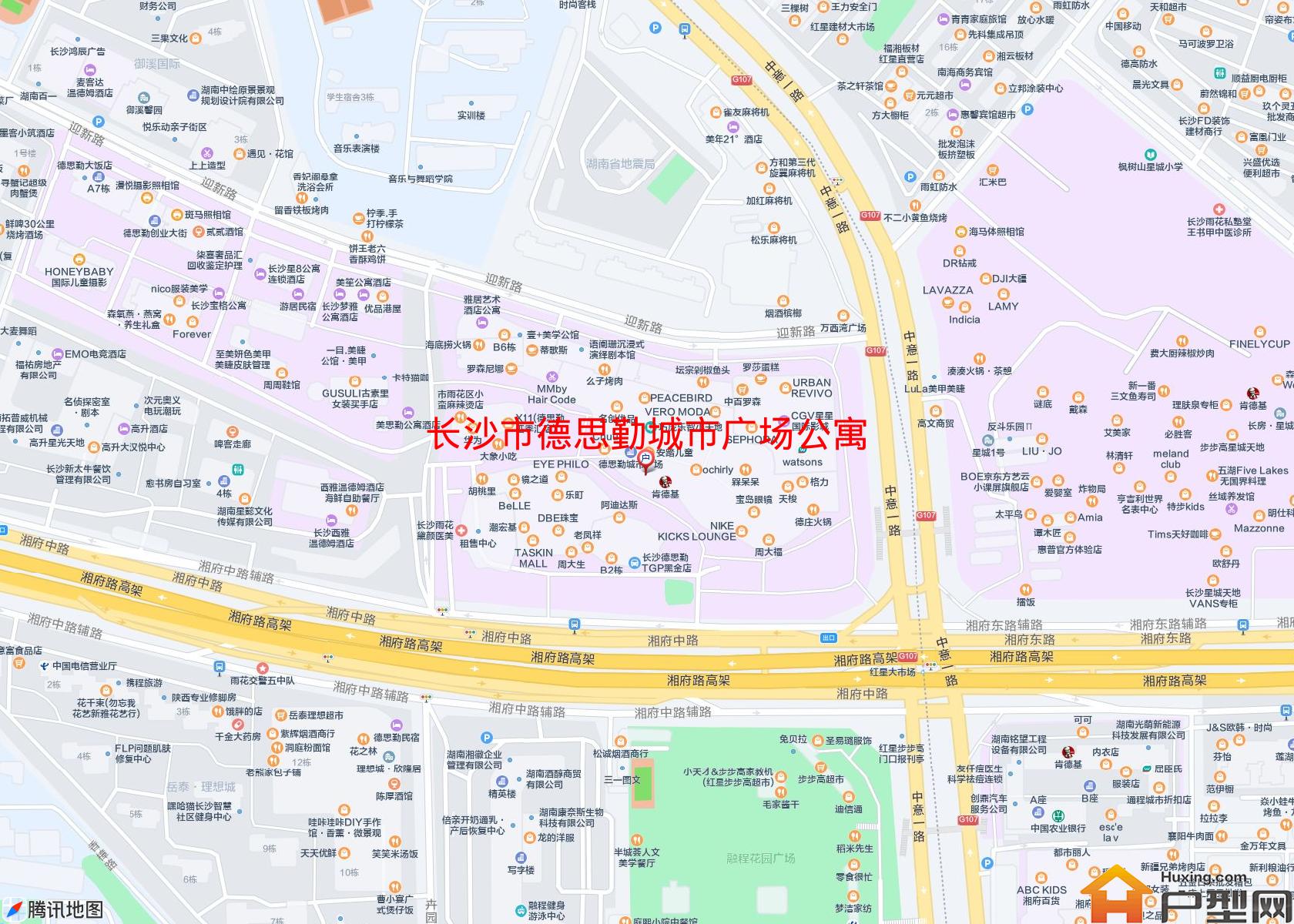 德思勤城市广场公寓小区 - 户型网