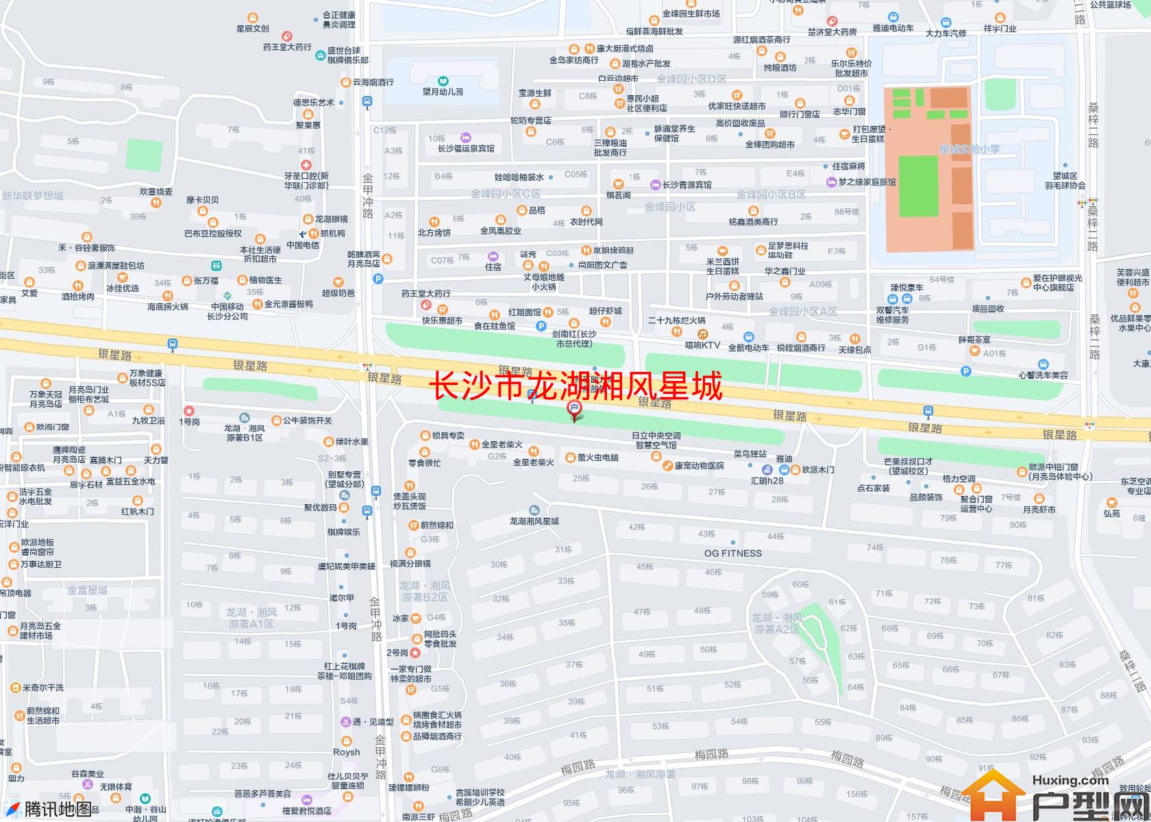 龙湖湘风星城小区 - 户型网 龙湖湘风星城小区 - 户型网