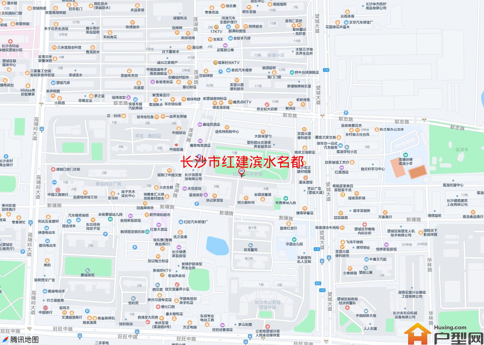 红建滨水名都小区 - 户型网