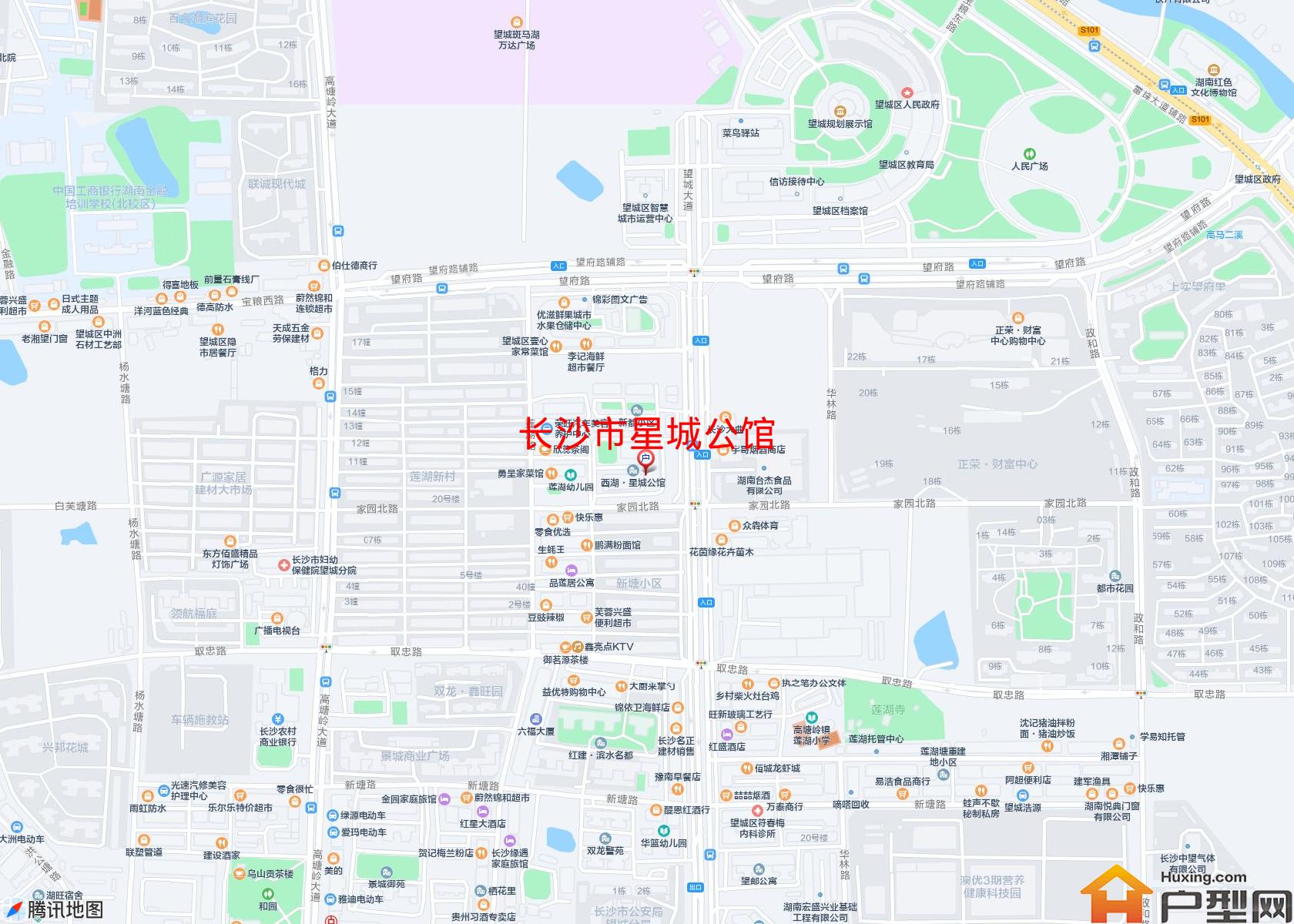 星城公馆小区 - 户型网