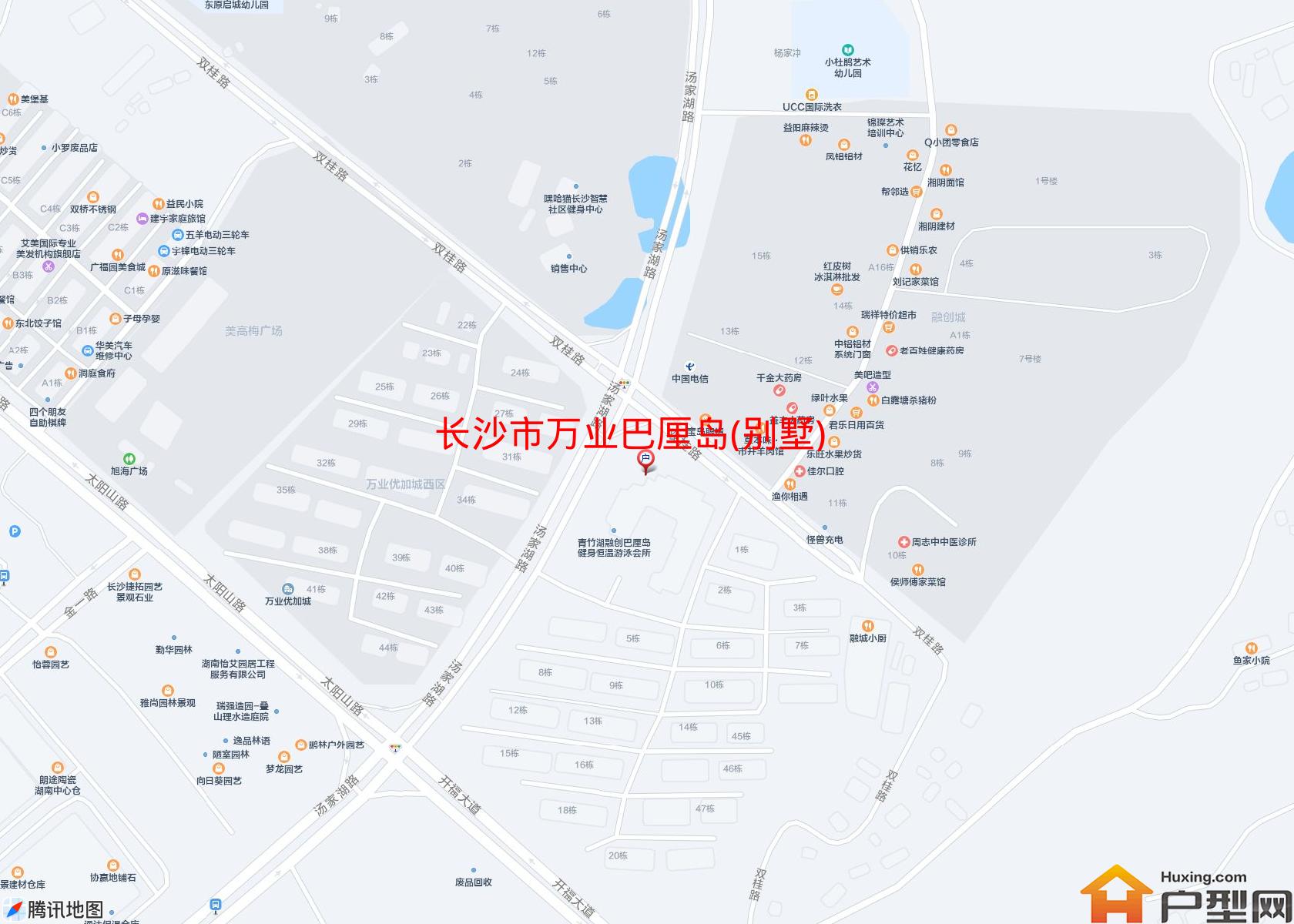 万业巴厘岛(别墅)小区 - 户型网