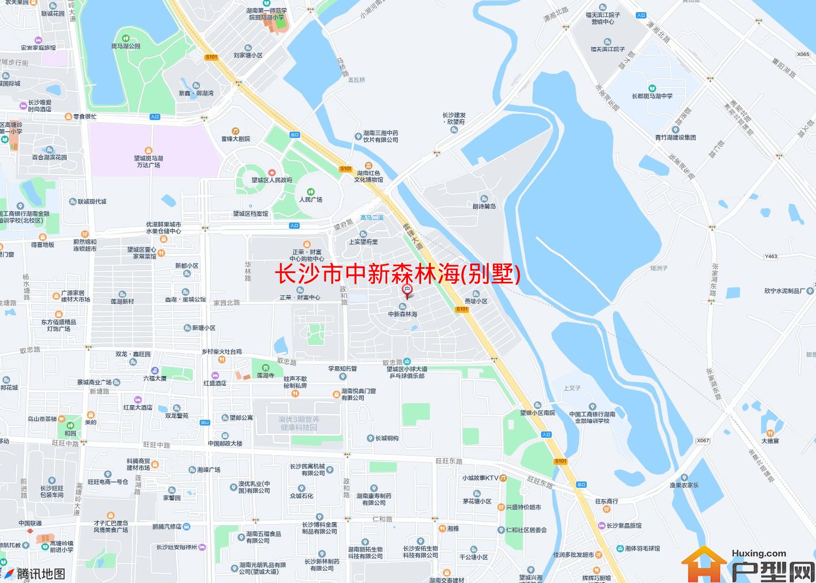 中新森林海(别墅)小区 - 户型网