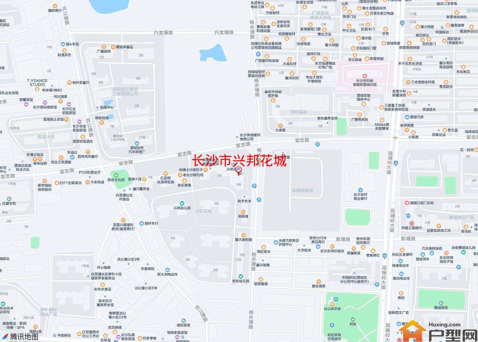 兴邦花城小区 - 户型网