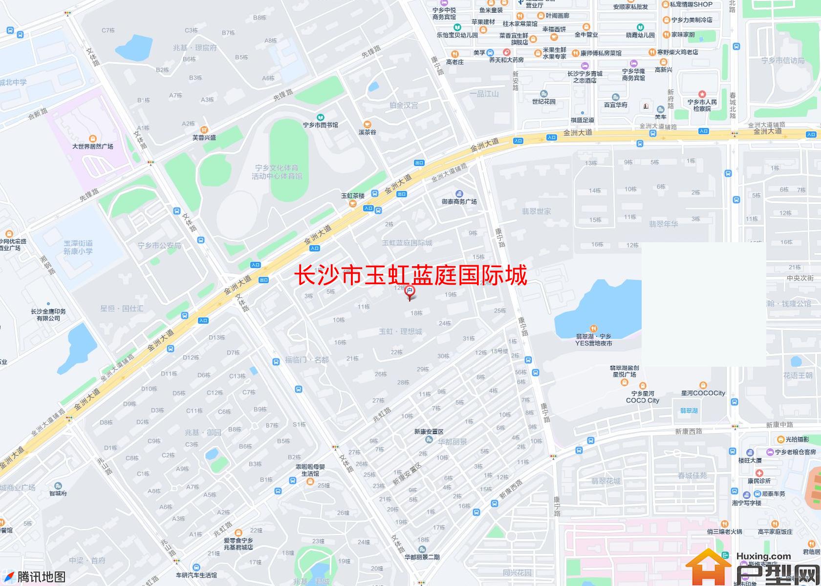 玉虹蓝庭国际城小区 - 户型网