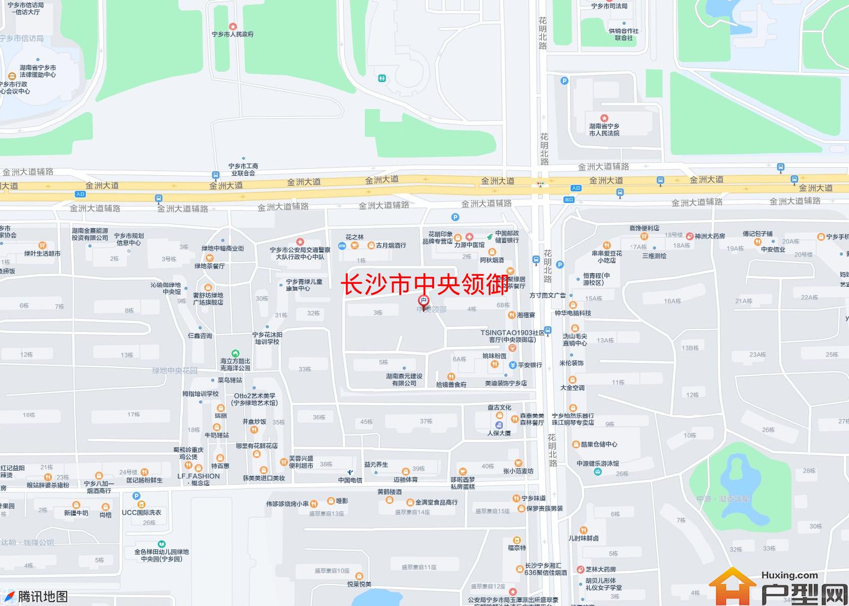 中央领御小区 - 户型网