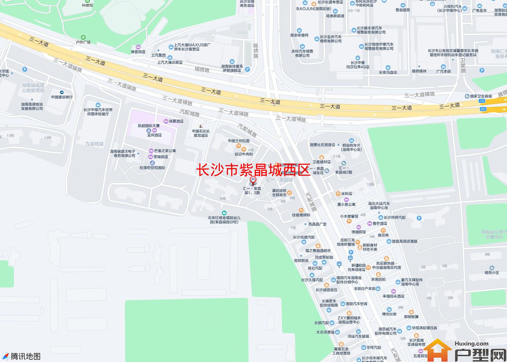 紫晶城西区小区 - 户型网