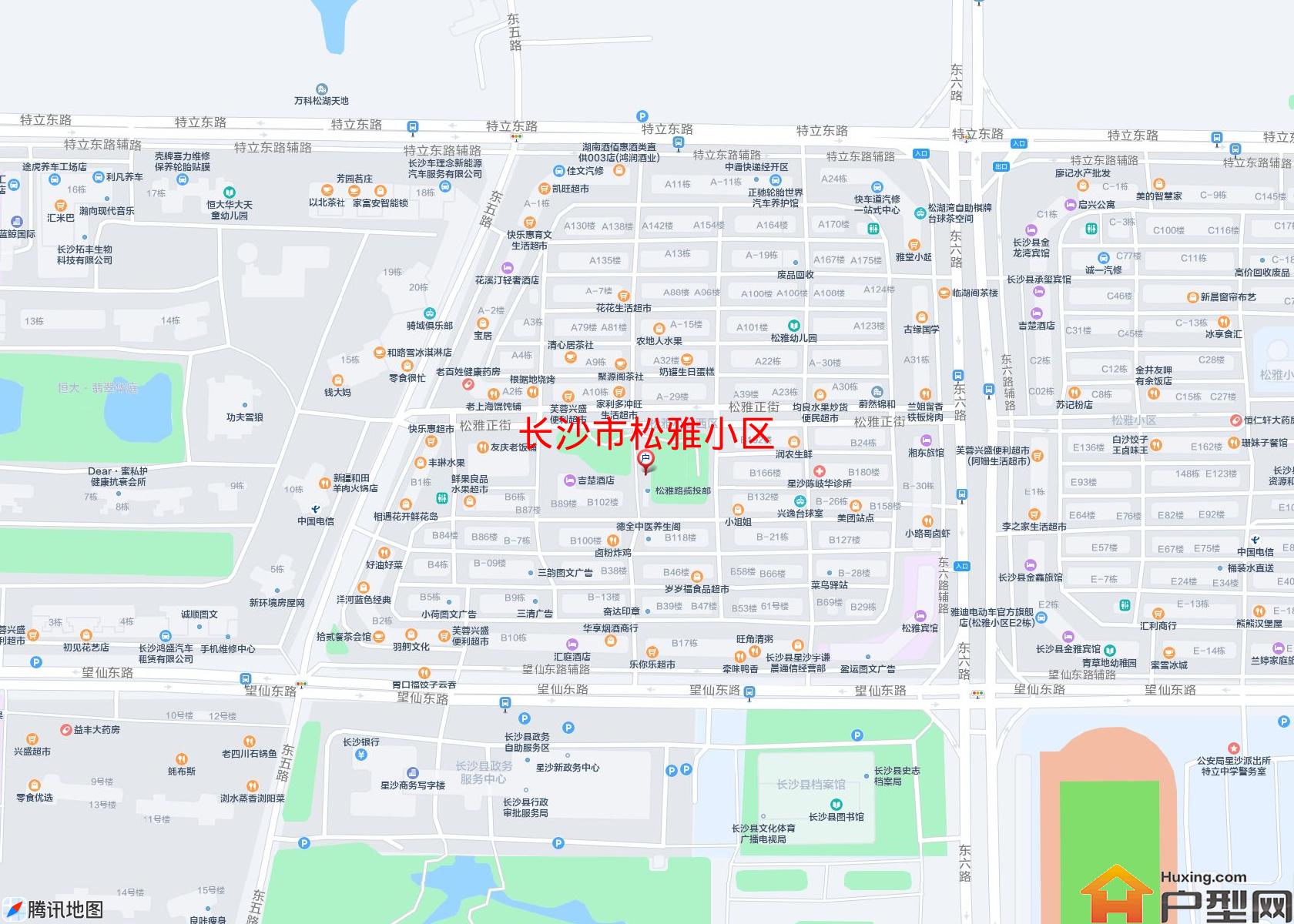 松雅小区小区 - 户型网