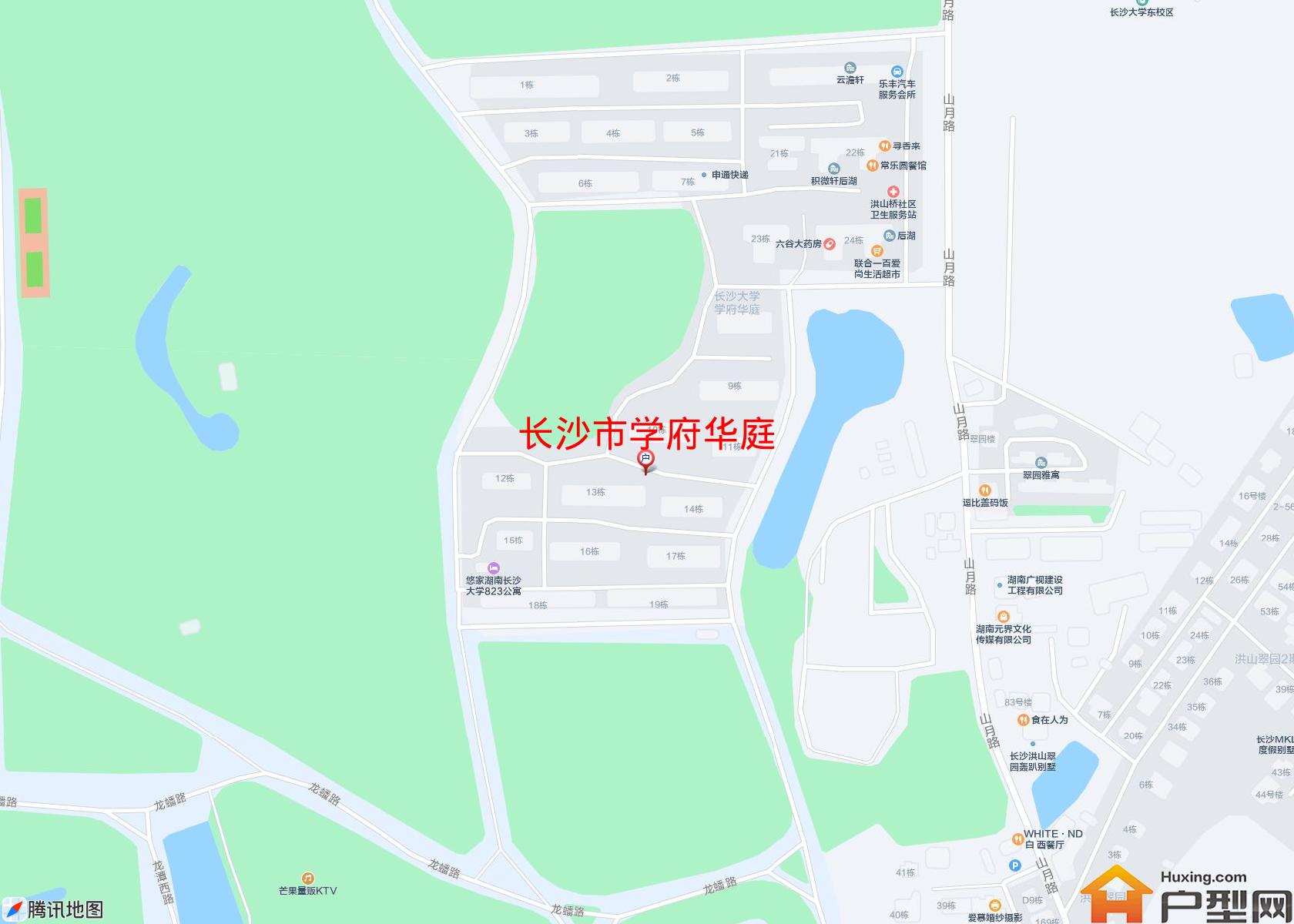 学府华庭小区 - 户型网