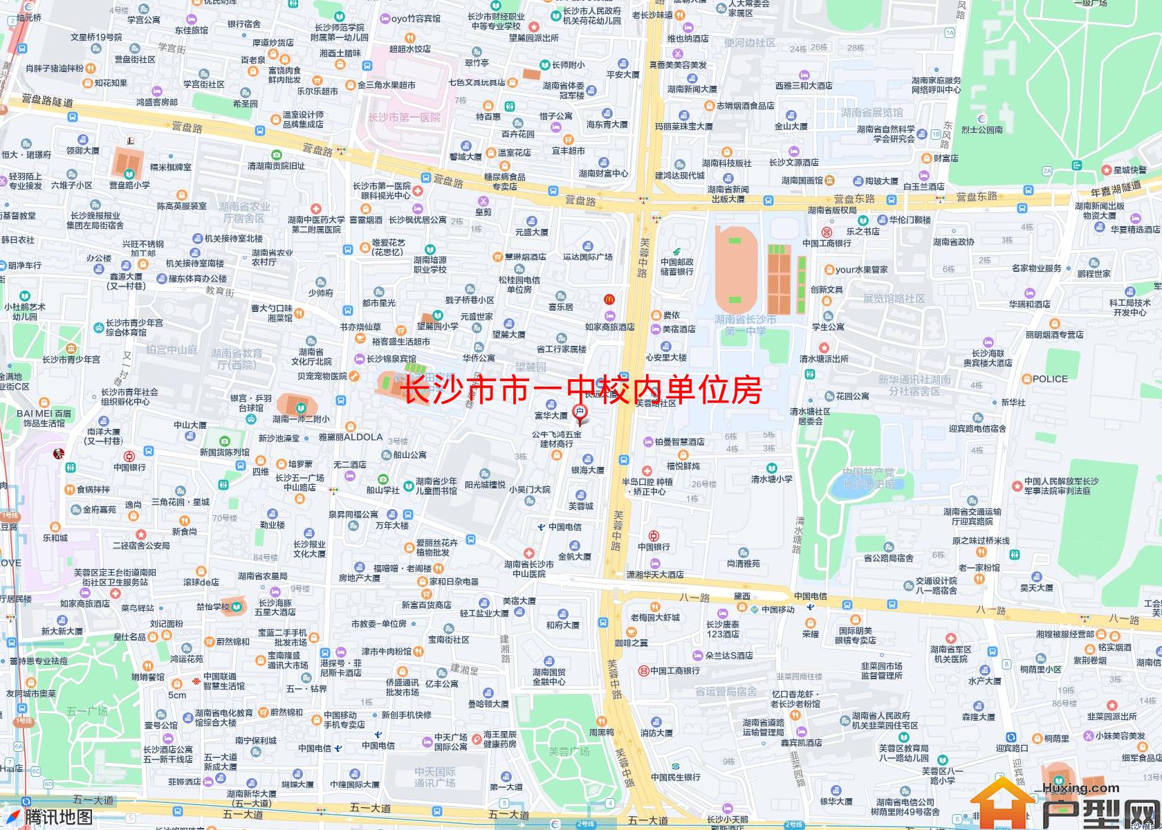 市一中校内单位房小区 - 户型网