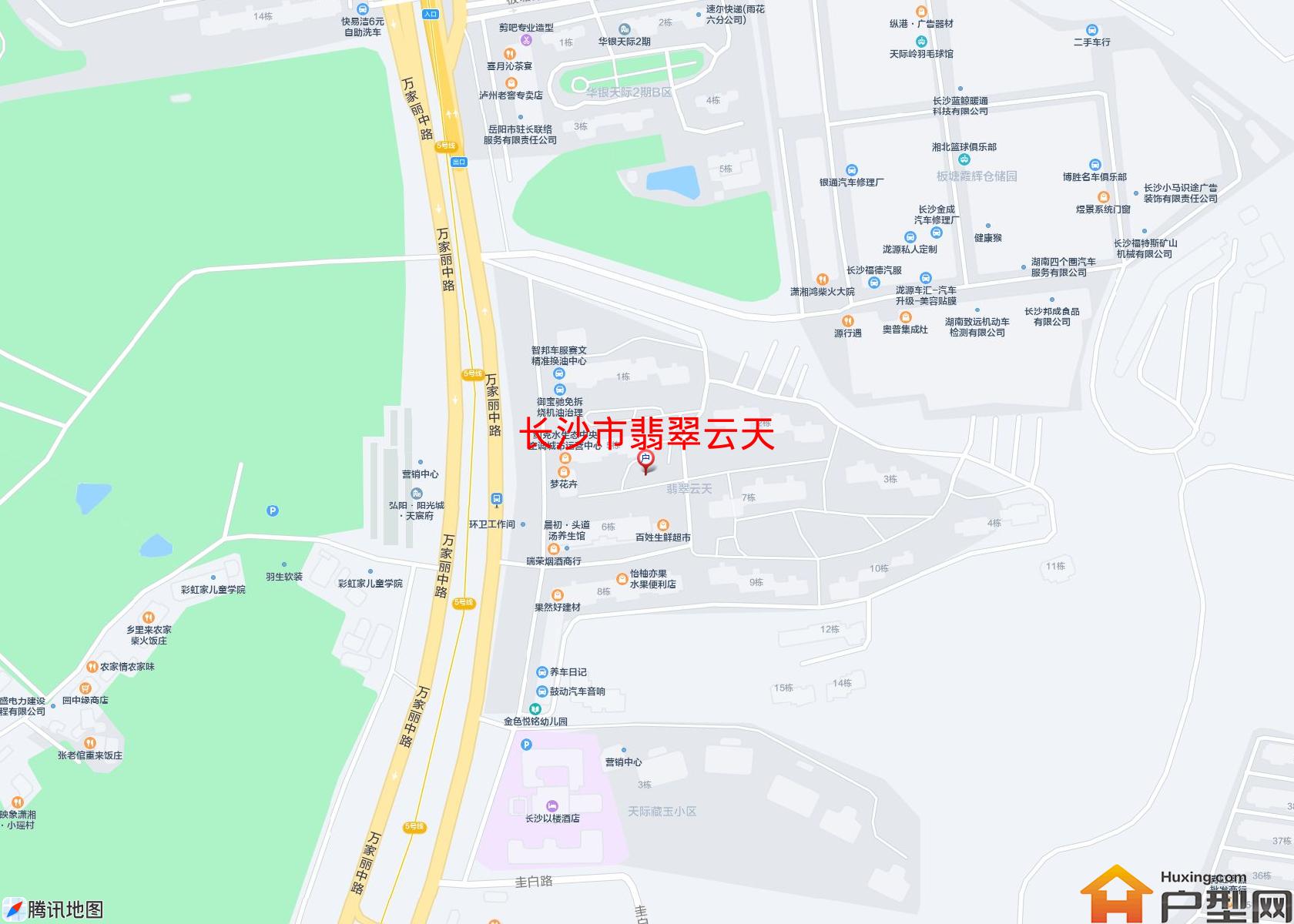 翡翠云天小区 - 户型网 翡翠云天小区 - 户型网