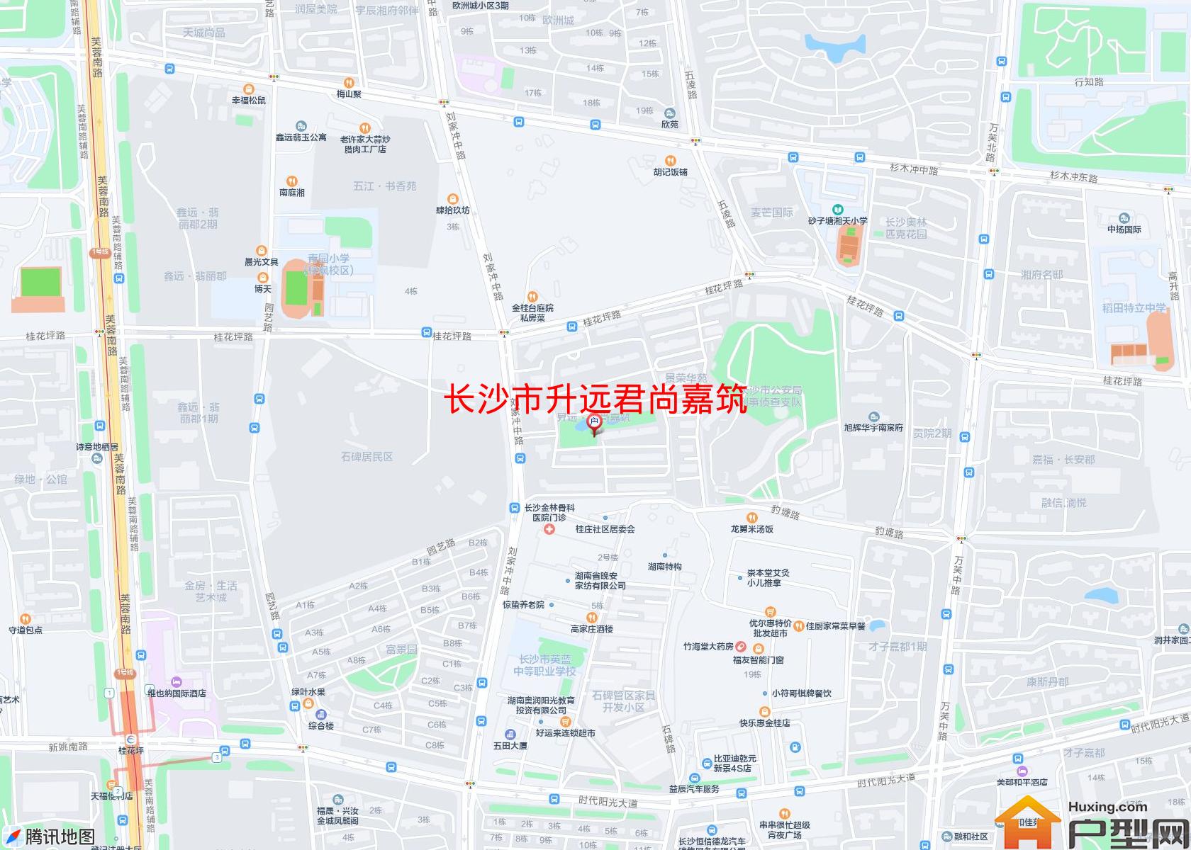 升远君尚嘉筑小区 - 户型网