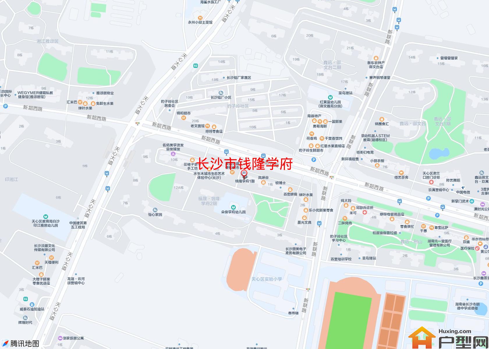 钱隆学府小区 - 户型网 钱隆学府小区 - 户型网