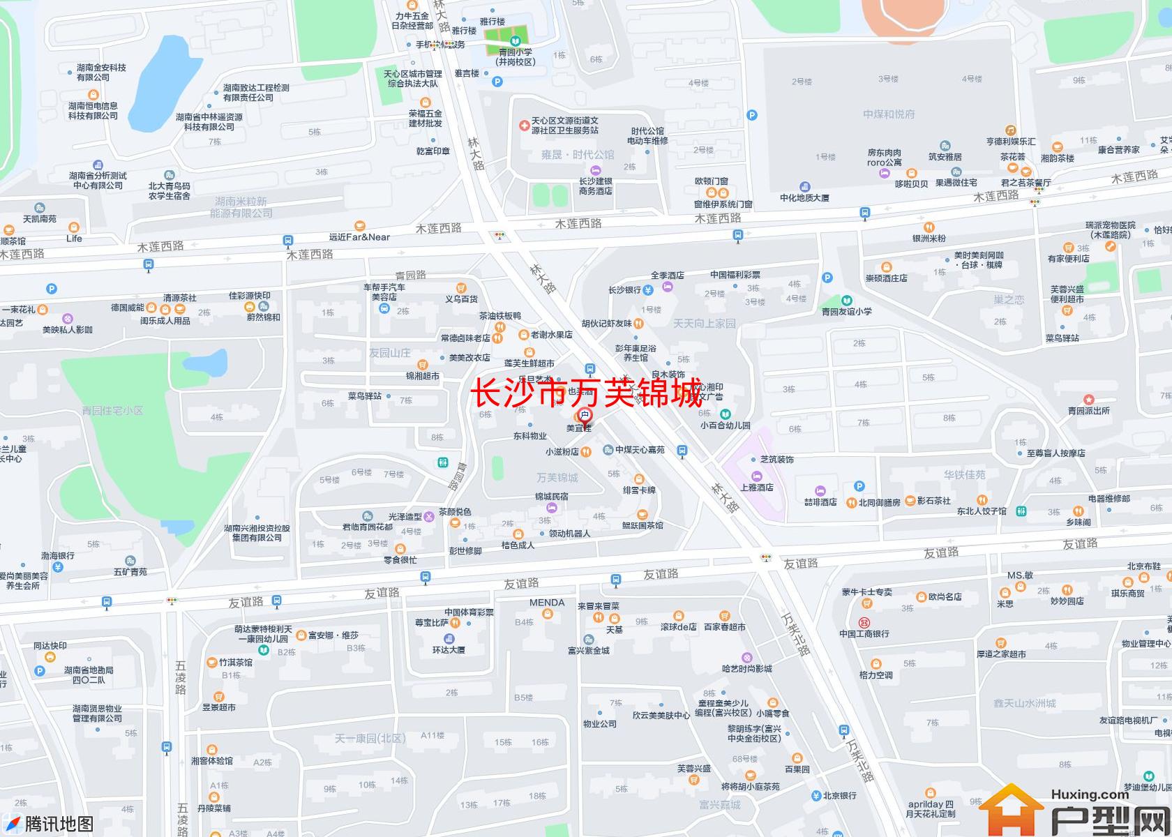 万芙锦城小区 - 户型网 万芙锦城小区 - 户型网