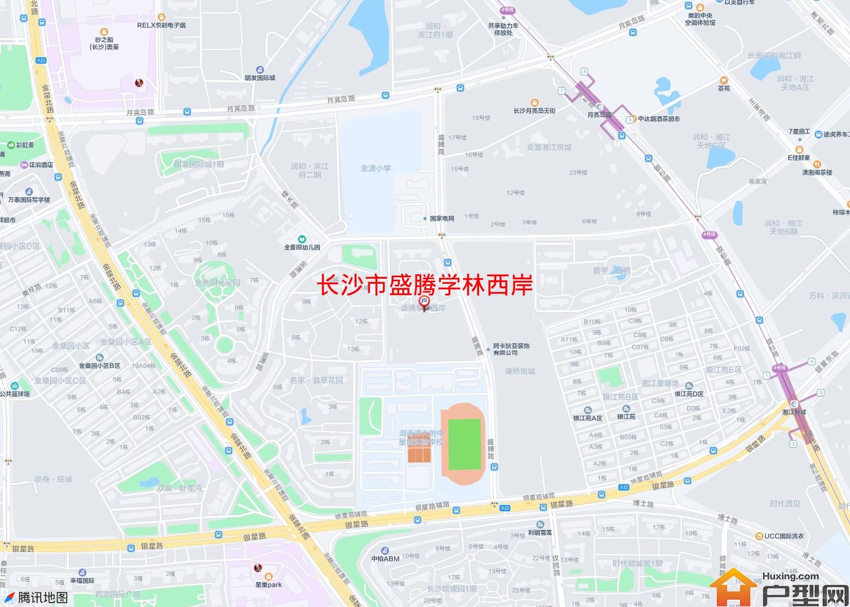 盛腾学林西岸小区 - 户型网