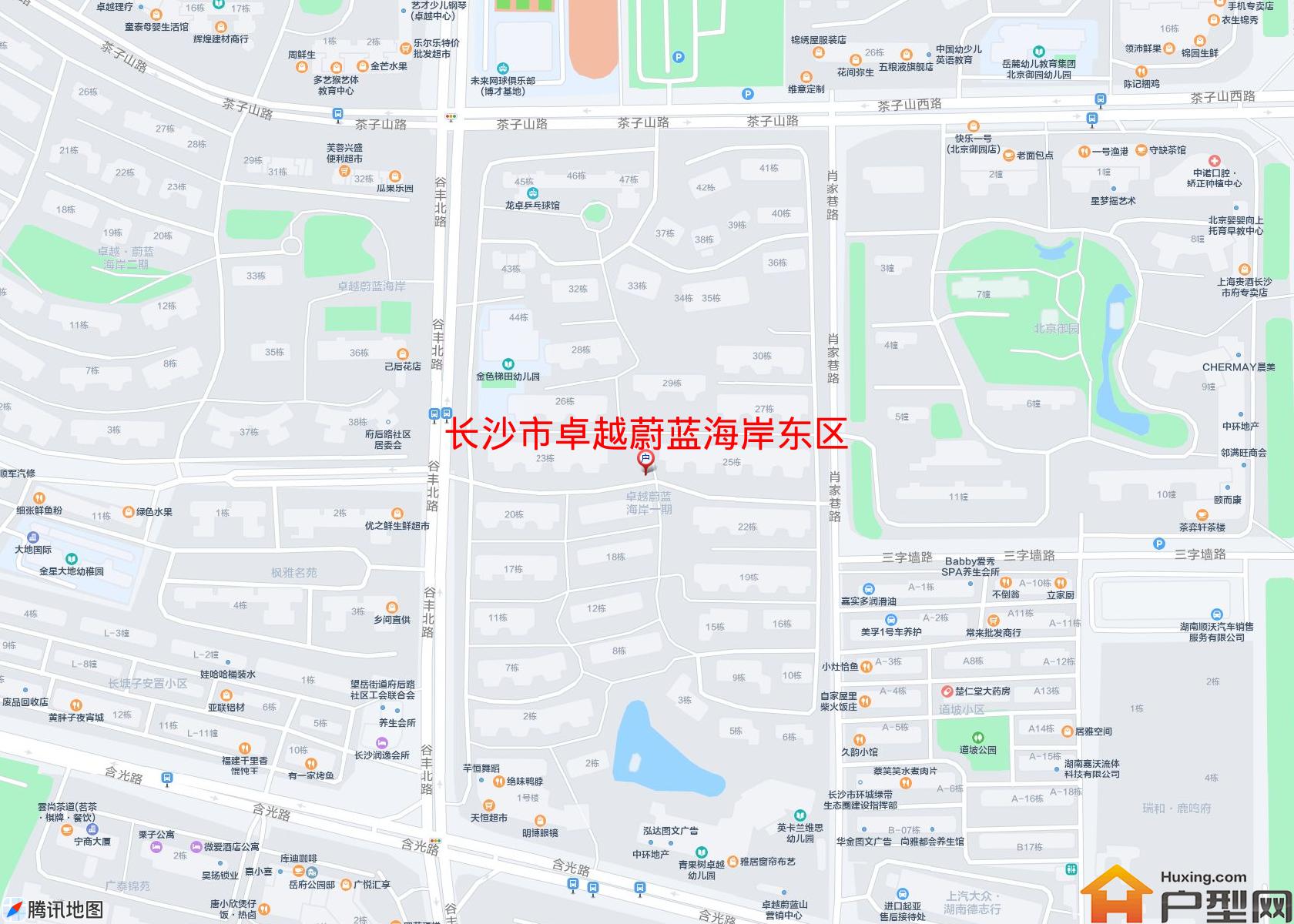 卓越蔚蓝海岸东区小区 - 户型网