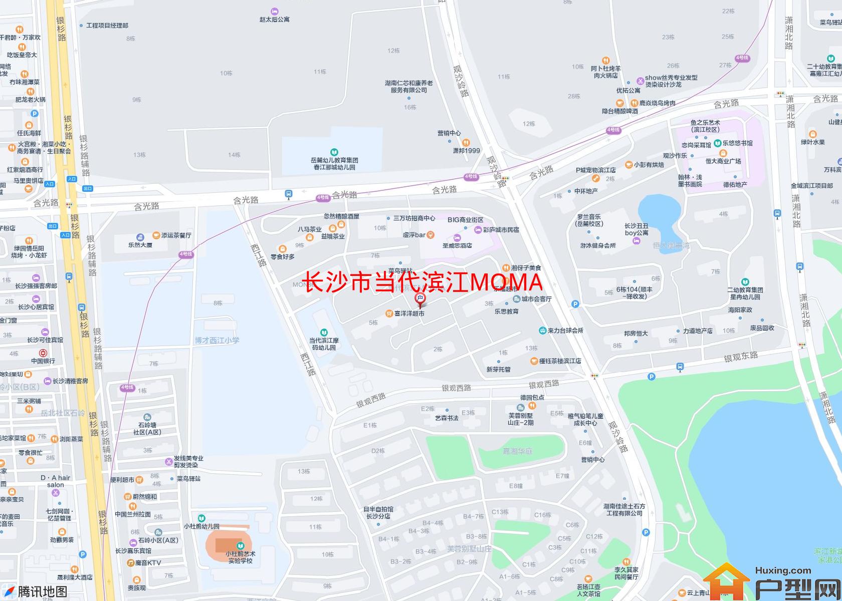 当代滨江MOMA小区 - 户型网