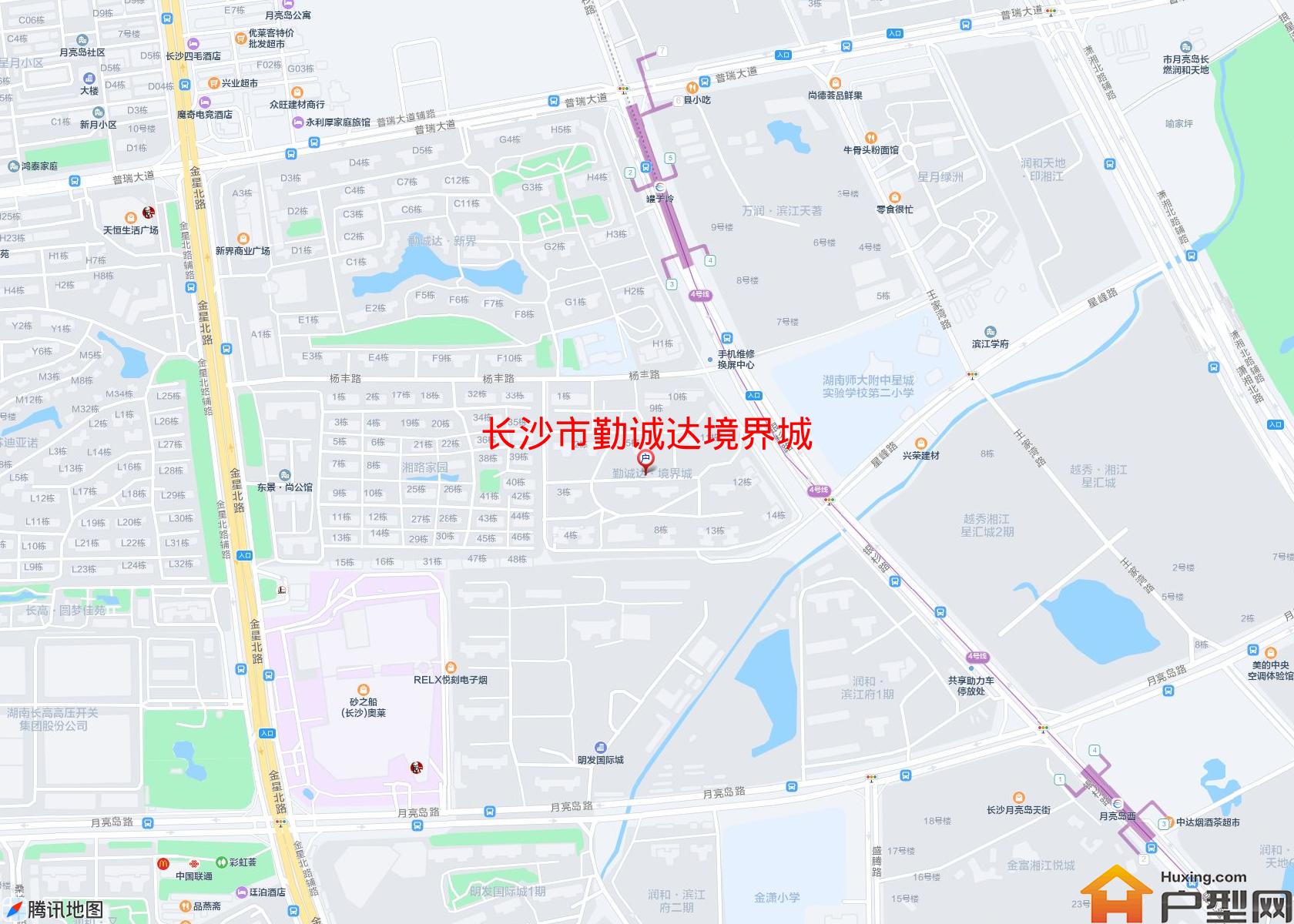 勤诚达境界城小区 - 户型网