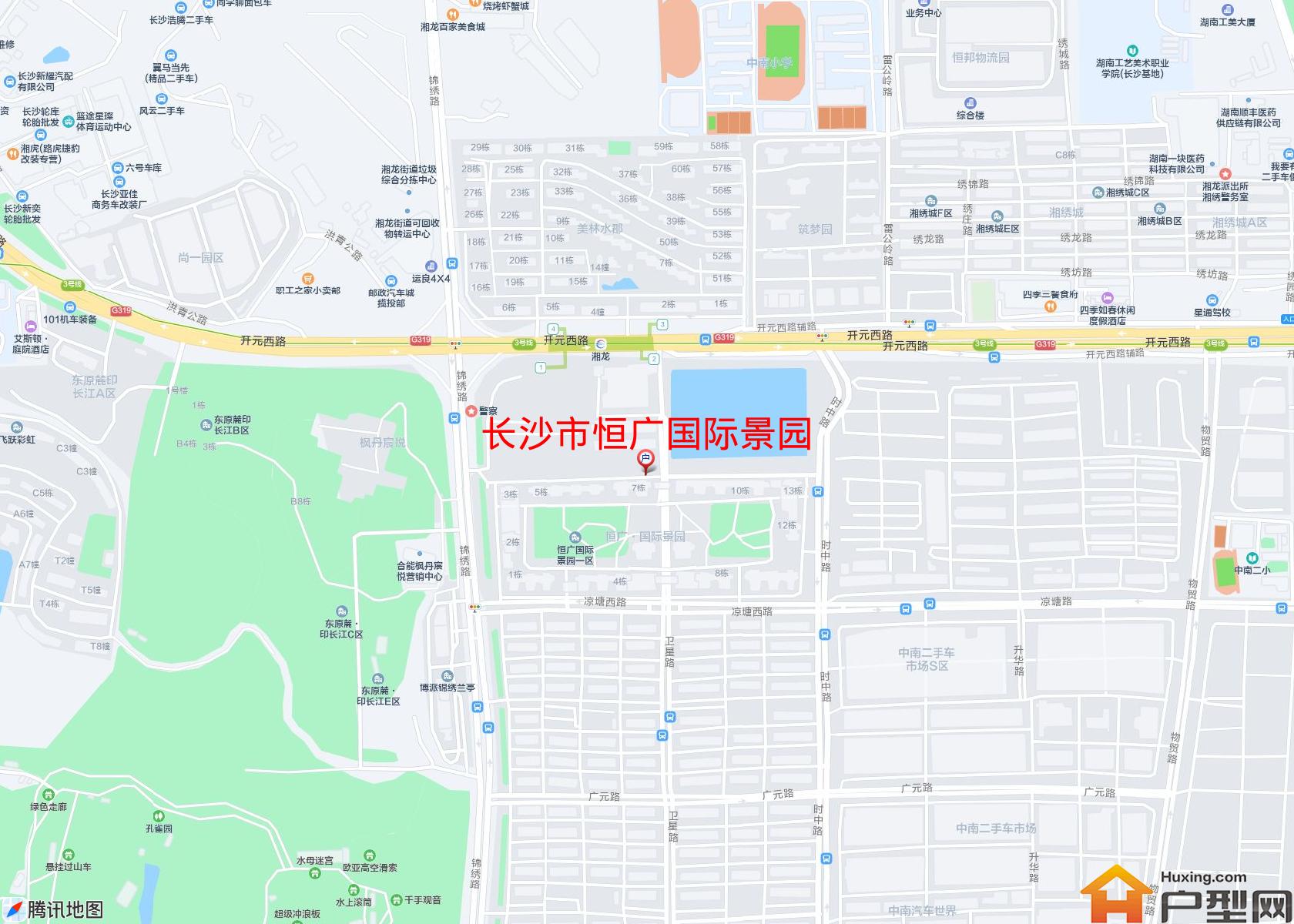 恒广国际景园小区 - 户型网