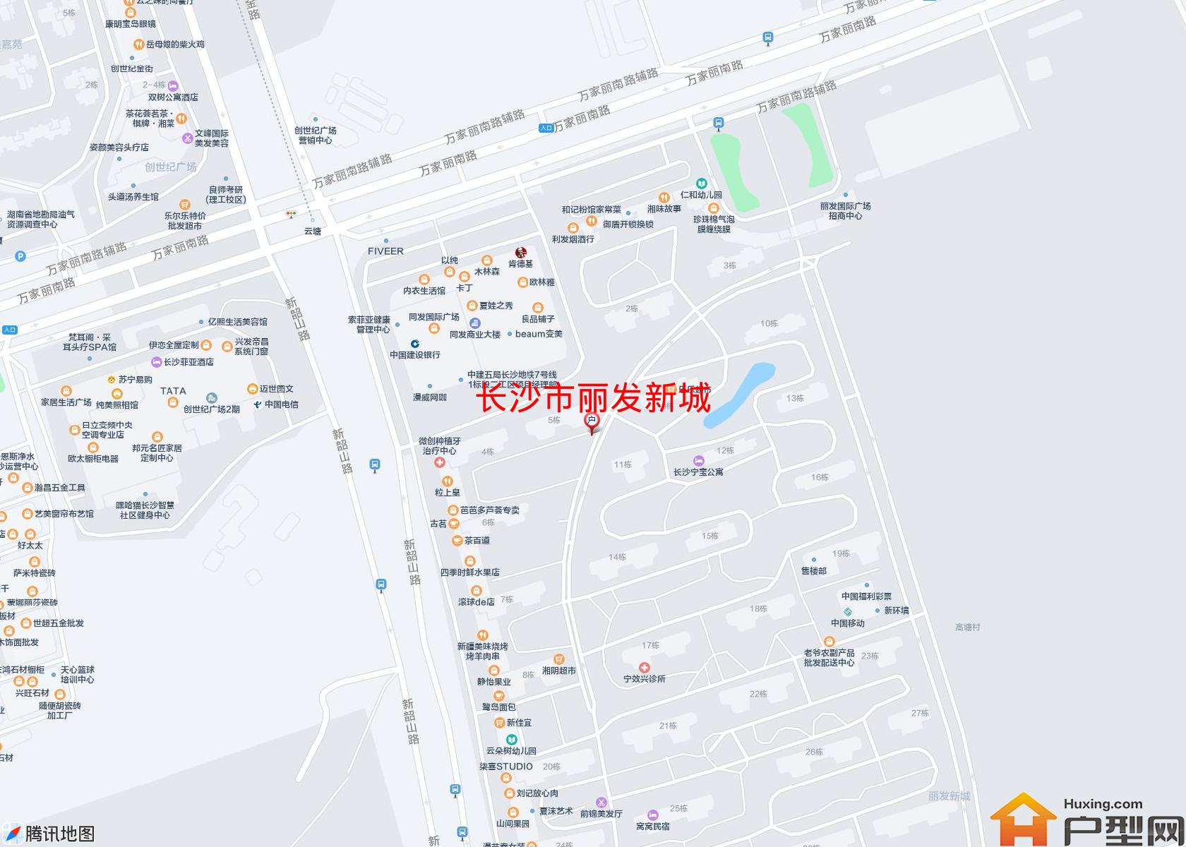丽发新城小区 - 户型网 丽发新城小区 - 户型网