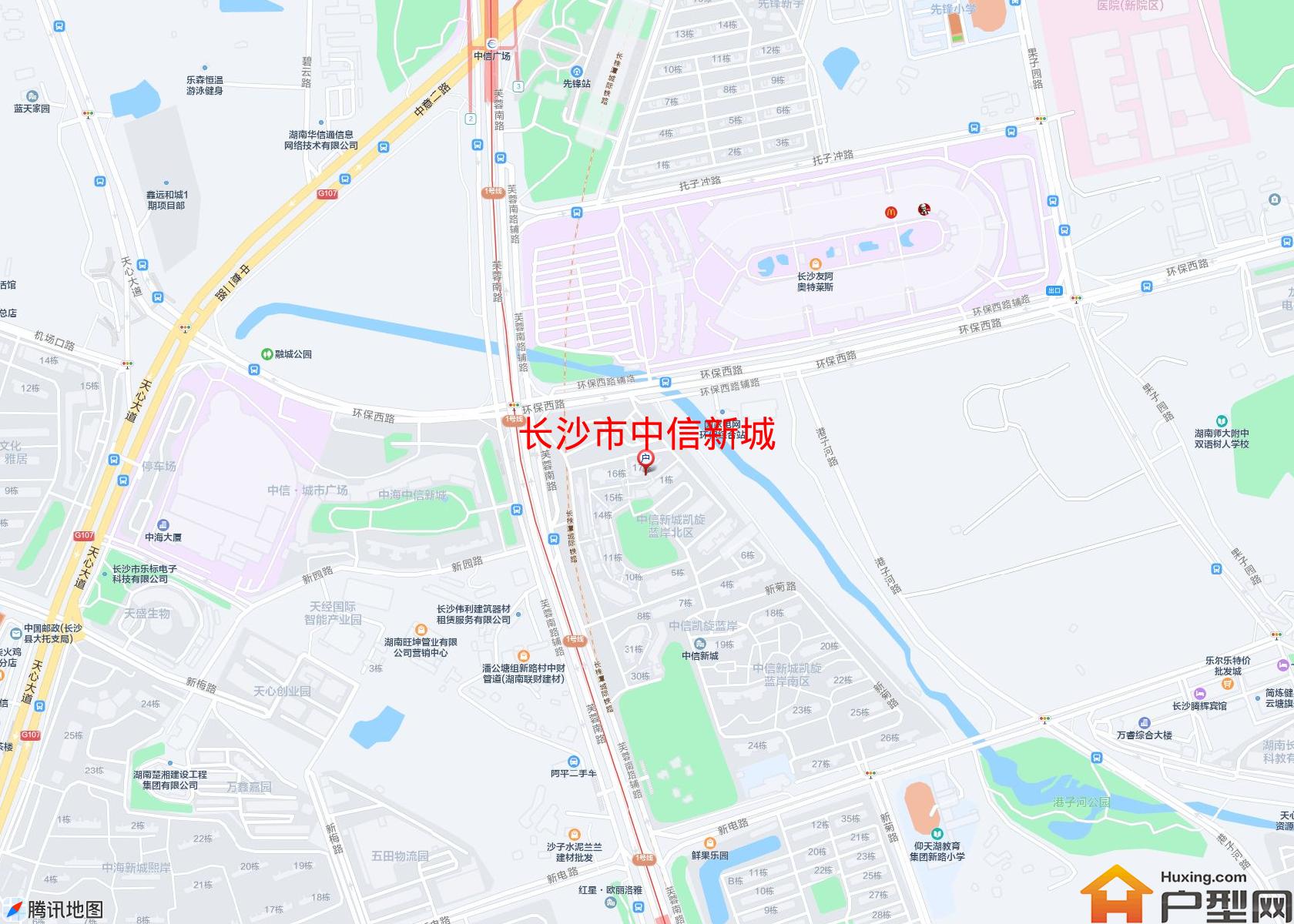 中信新城小区 - 户型网