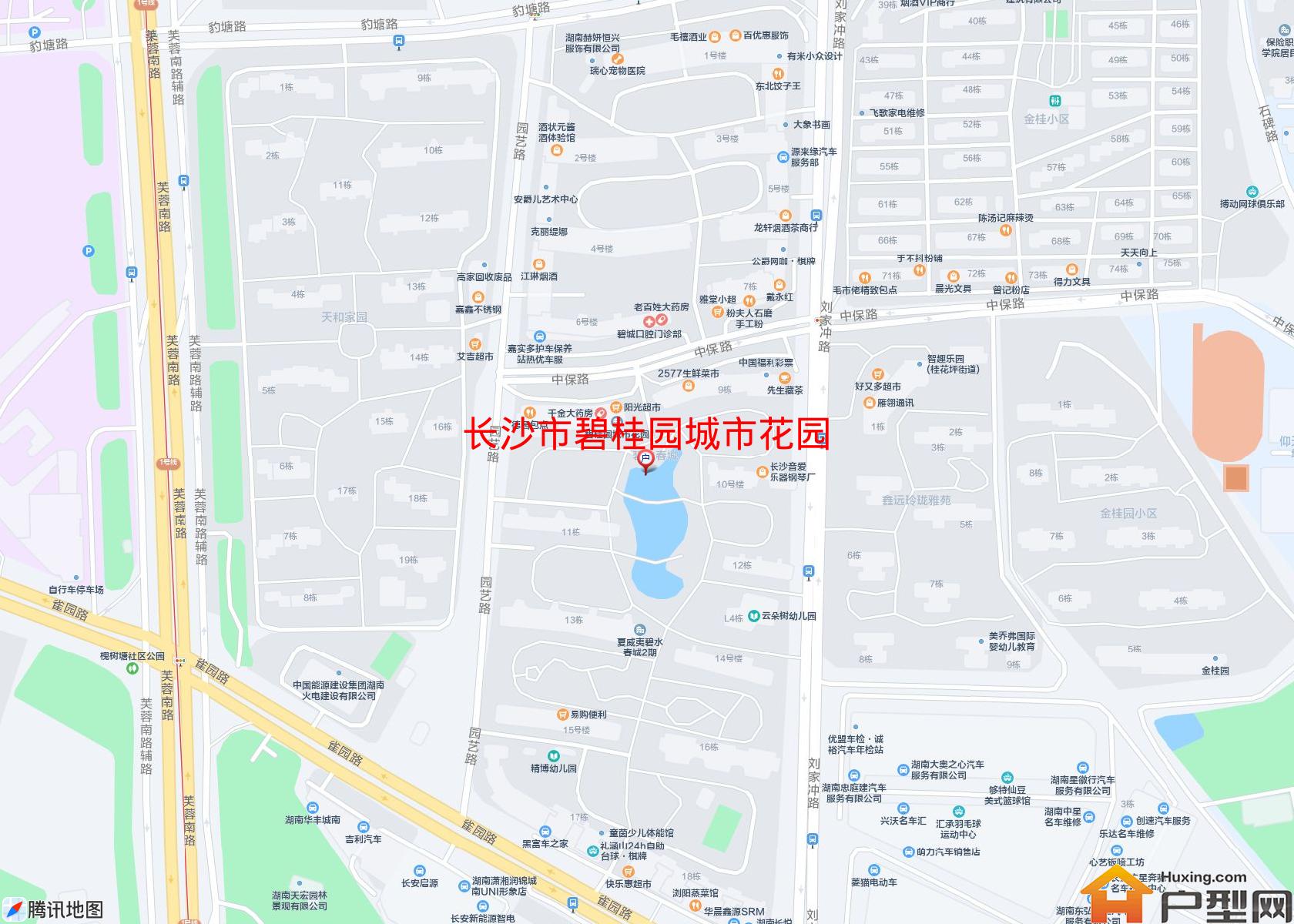 碧桂园城市花园小区 - 户型网