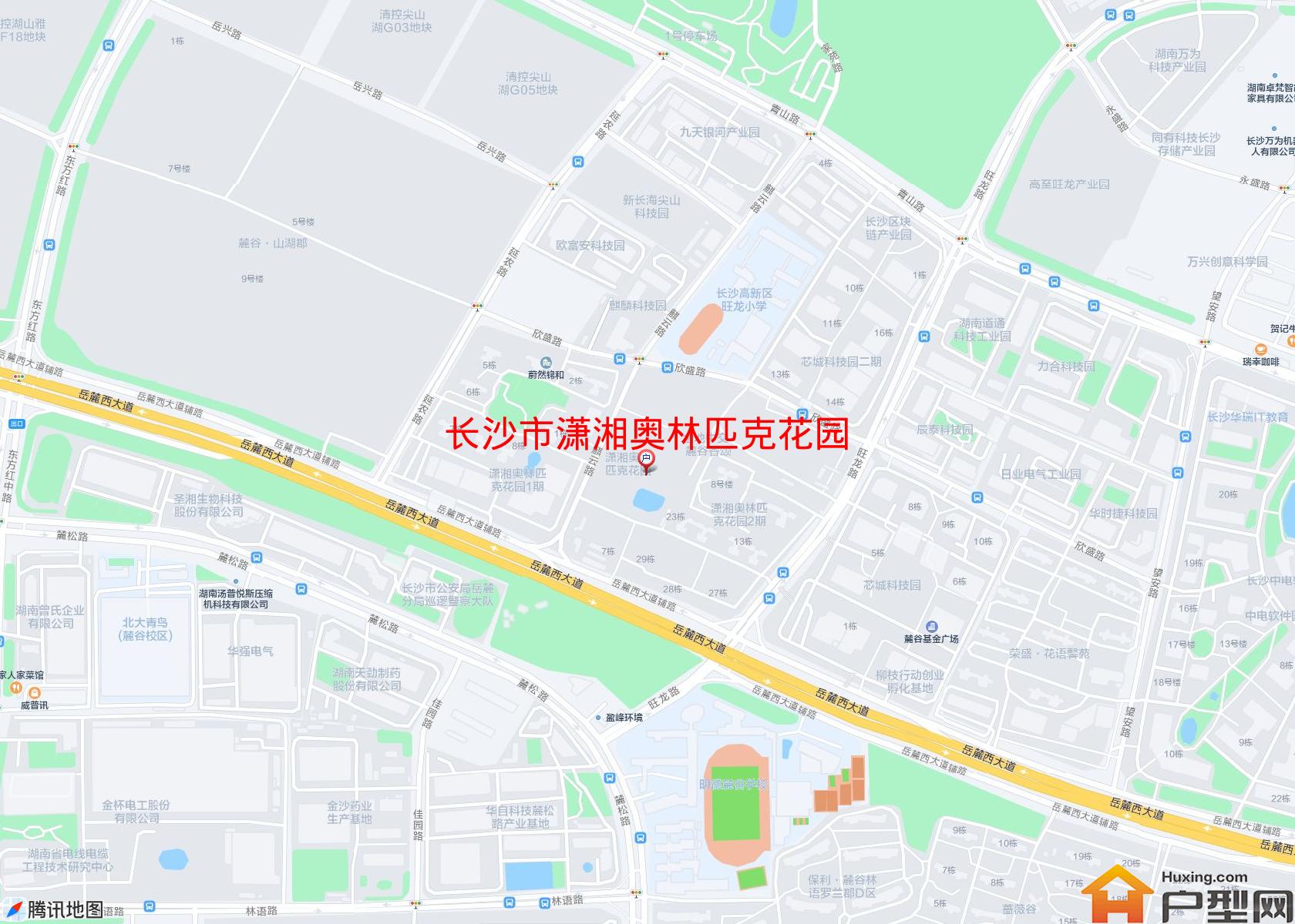 潇湘奥林匹克花园小区 - 户型网
