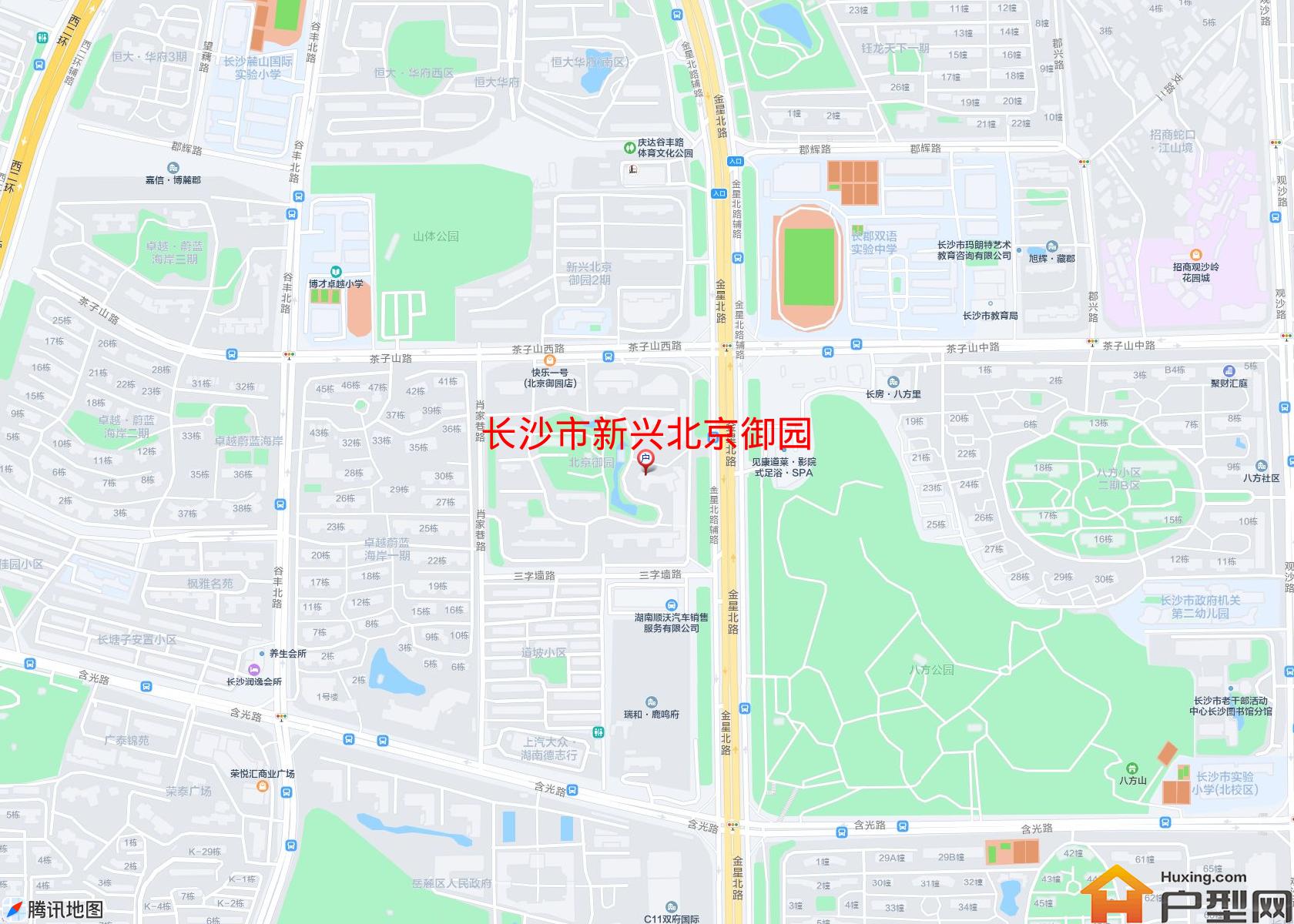 新兴北京御园小区 - 户型网