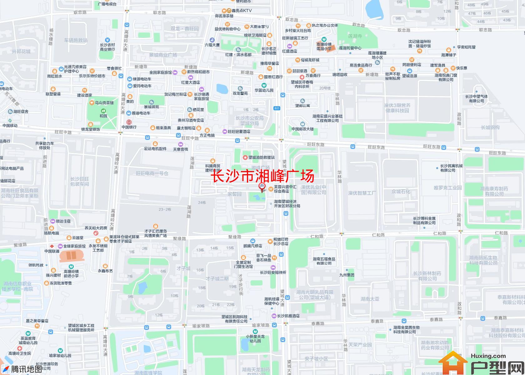 湘峰广场小区 - 户型网