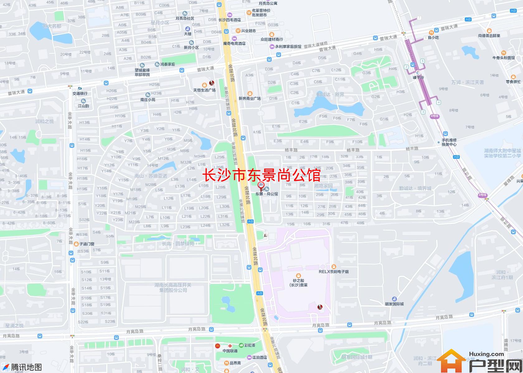 东景尚公馆小区 - 户型网