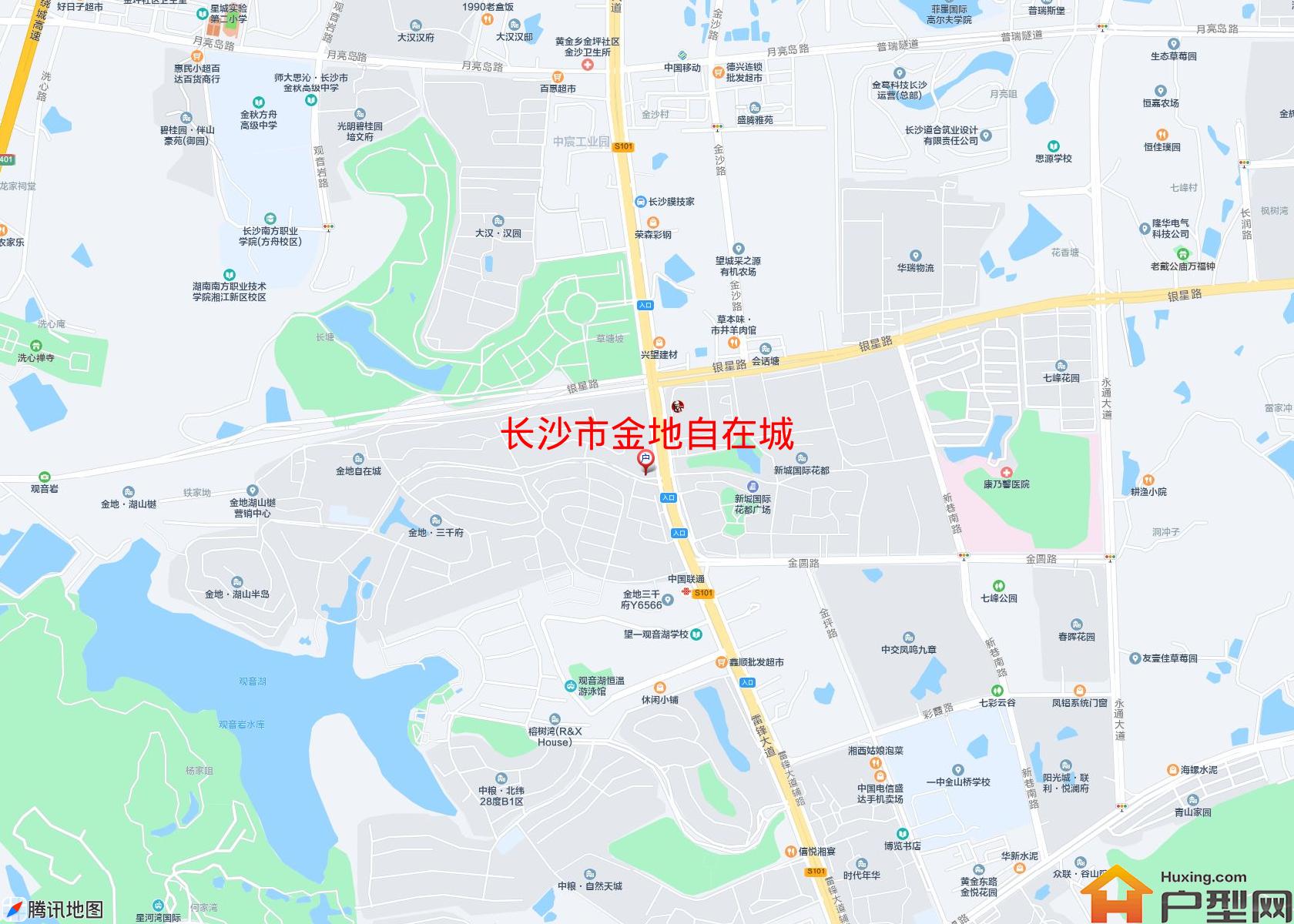 金地自在城小区 - 户型网