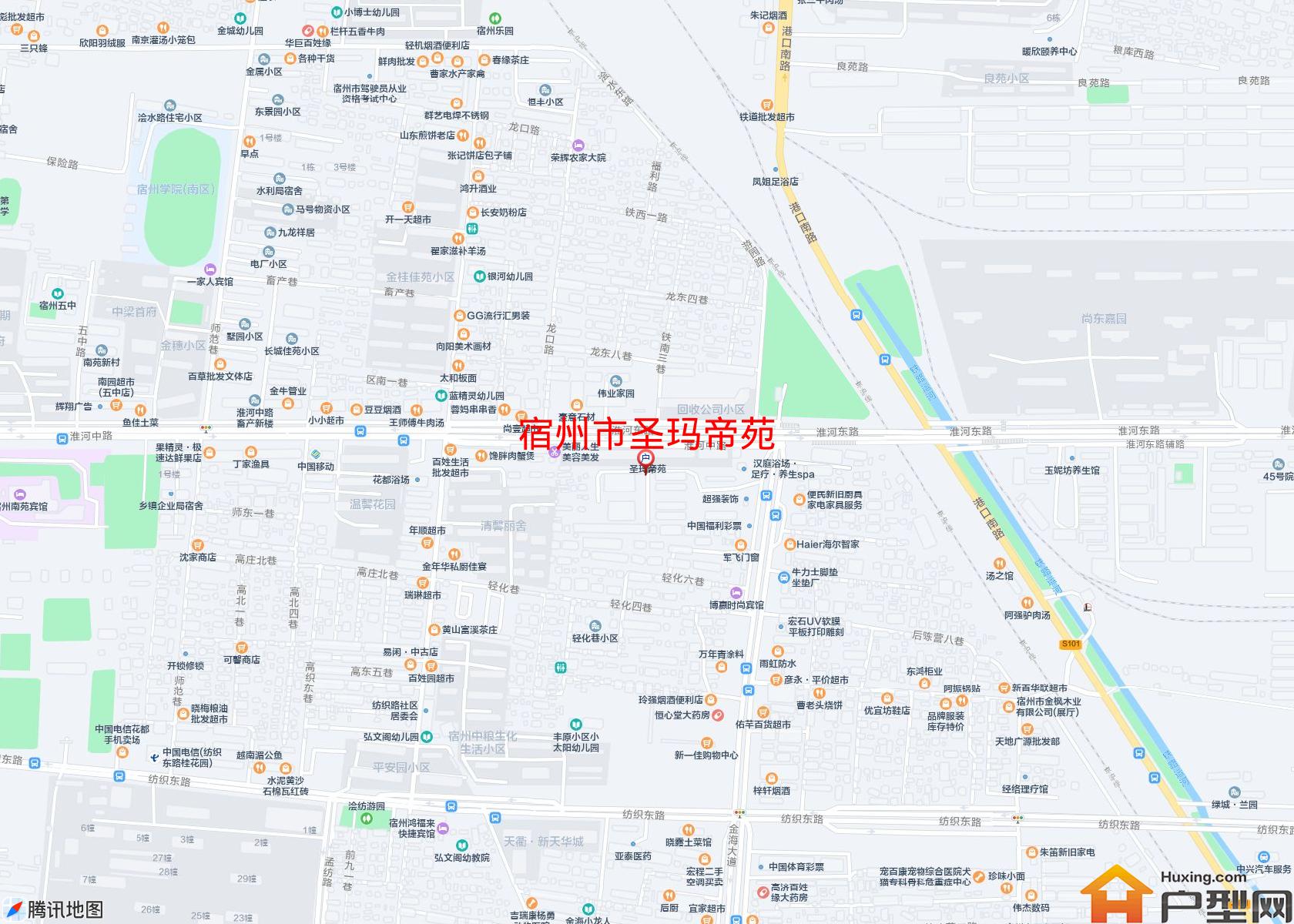 圣玛帝苑小区 - 户型网