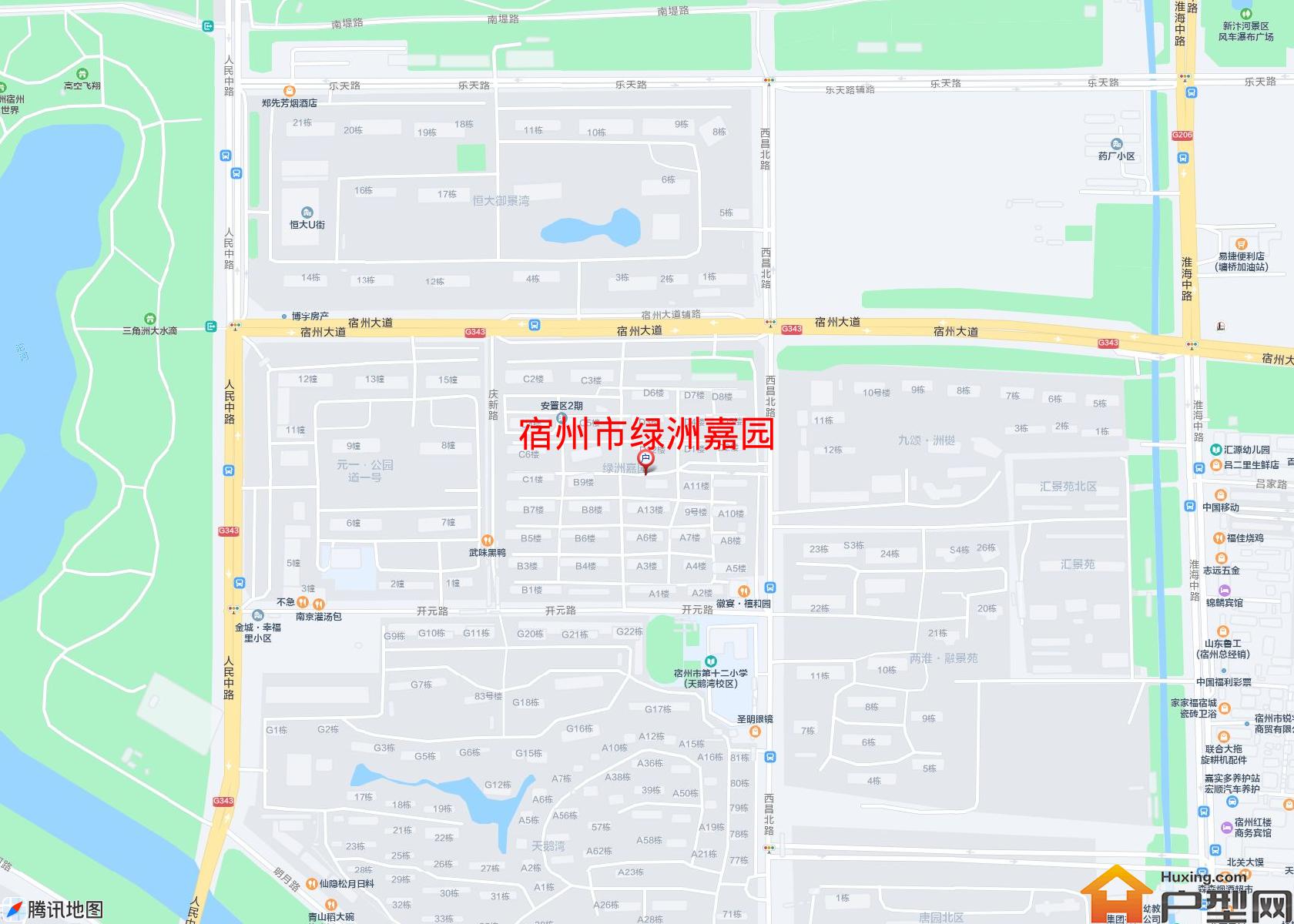 绿洲嘉园小区 - 户型网