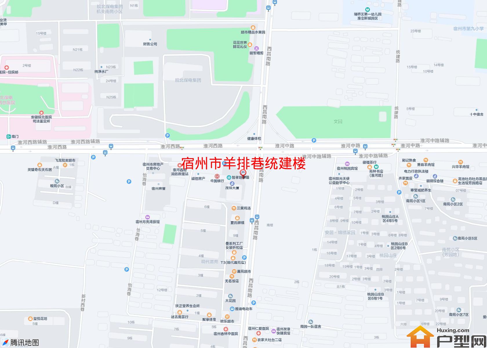羊排巷统建楼小区 - 户型网