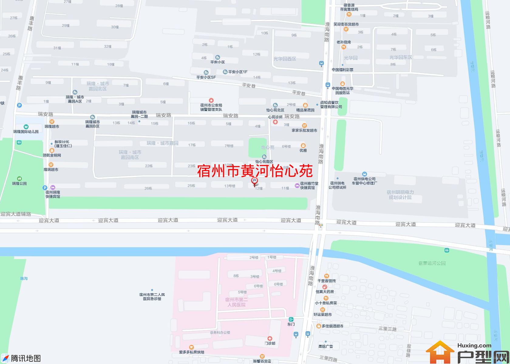黄河怡心苑小区 - 户型网