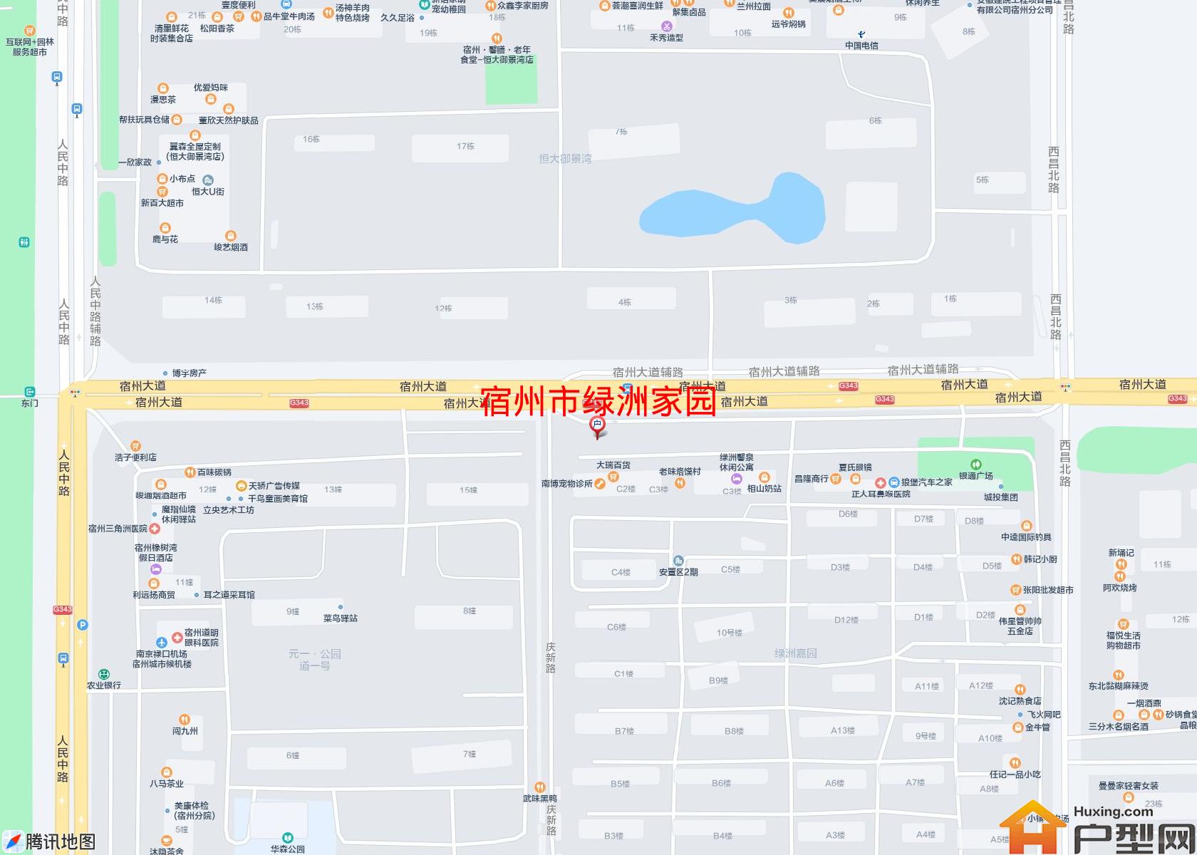 绿洲家园小区 - 户型网