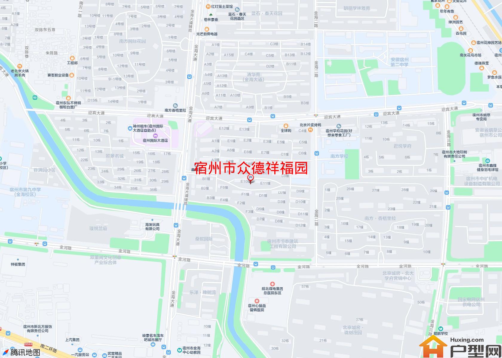 众德祥福园小区 - 户型网