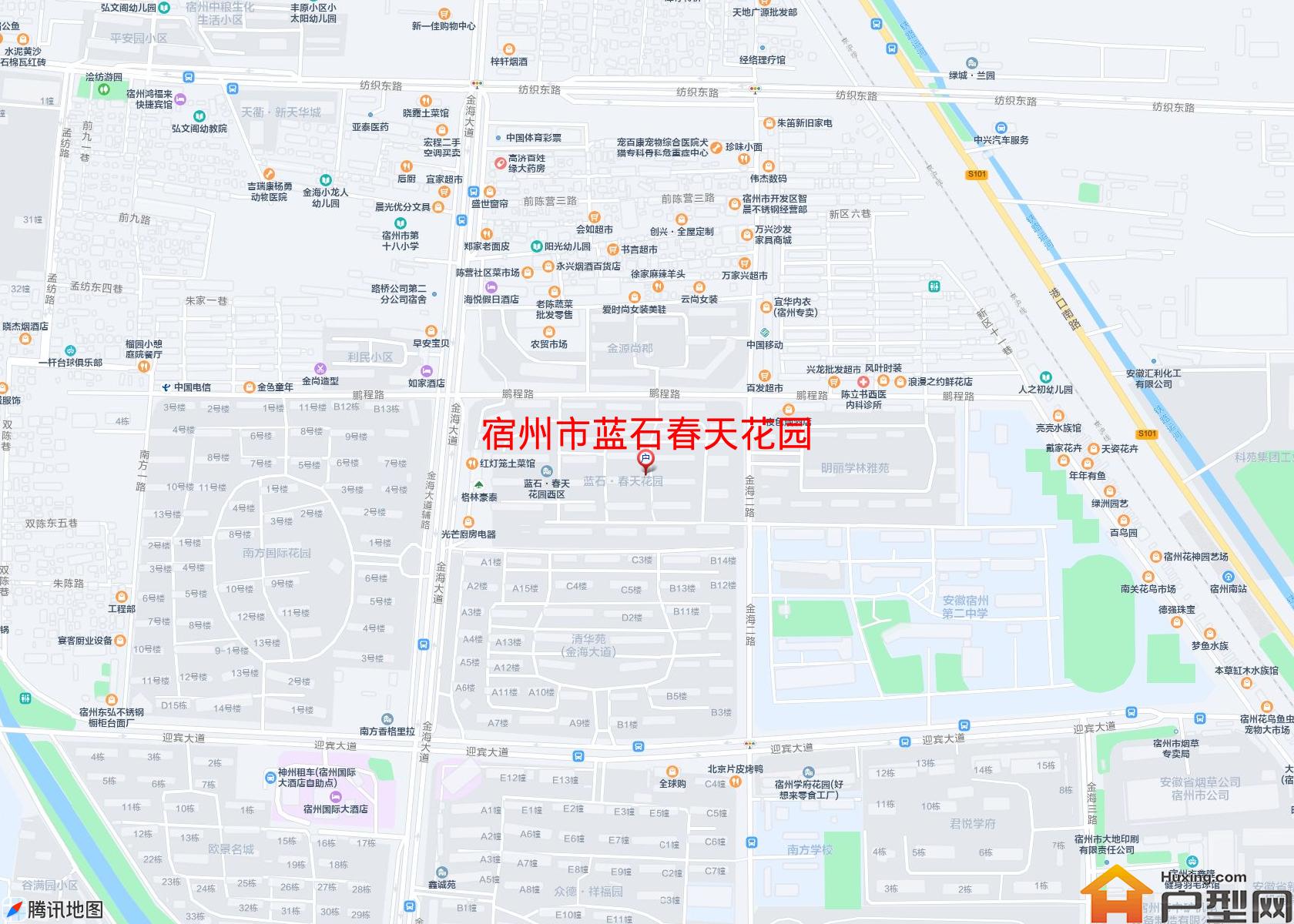 蓝石春天花园小区 - 户型网