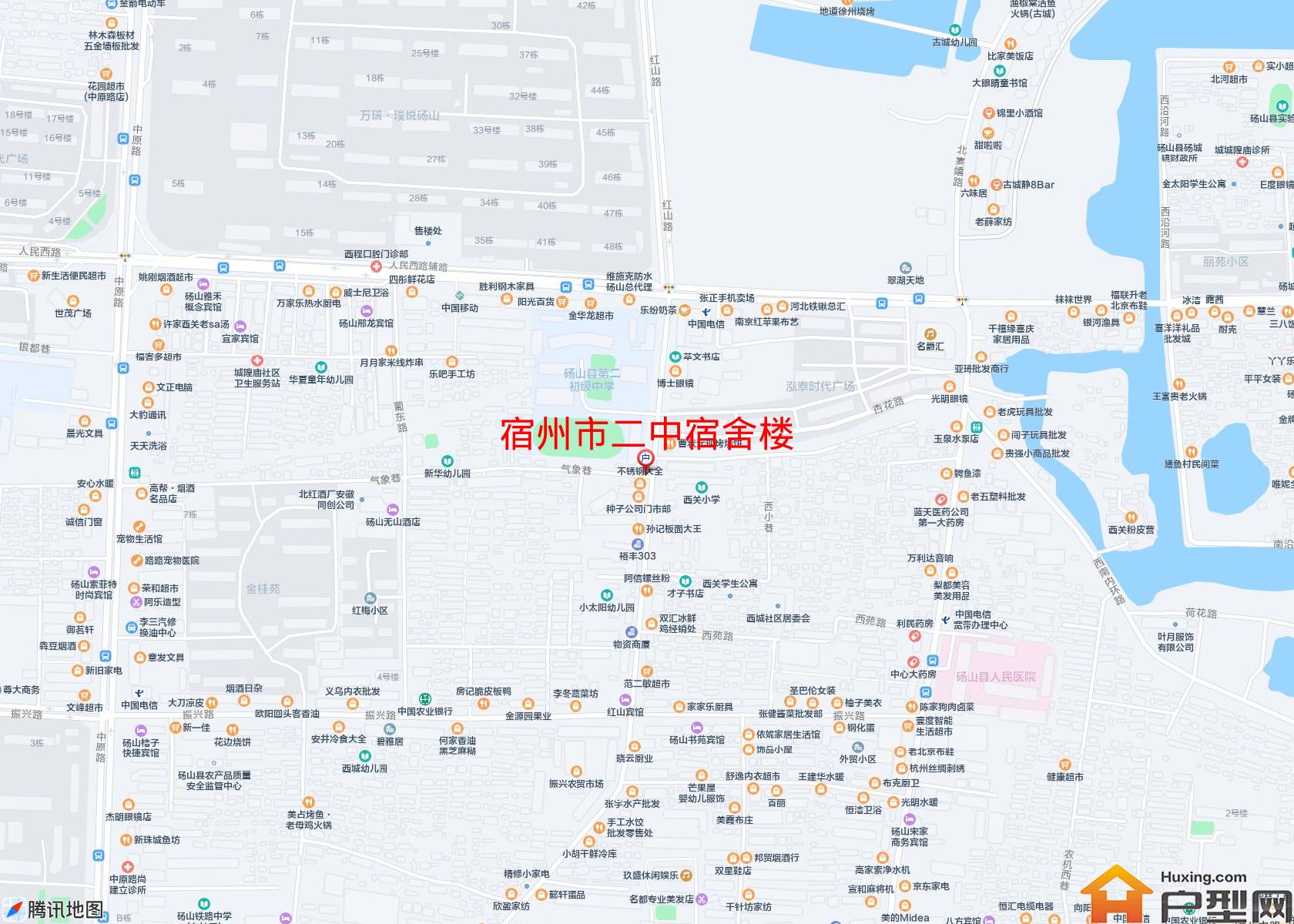 二中宿舍楼小区 - 户型网