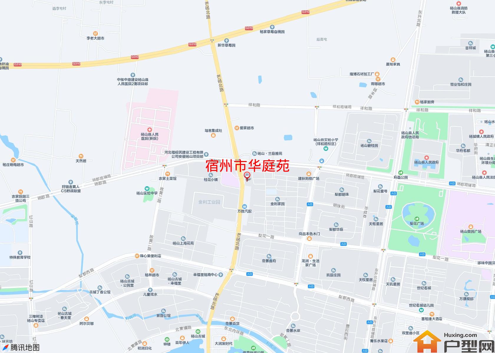 华庭苑小区 - 户型网