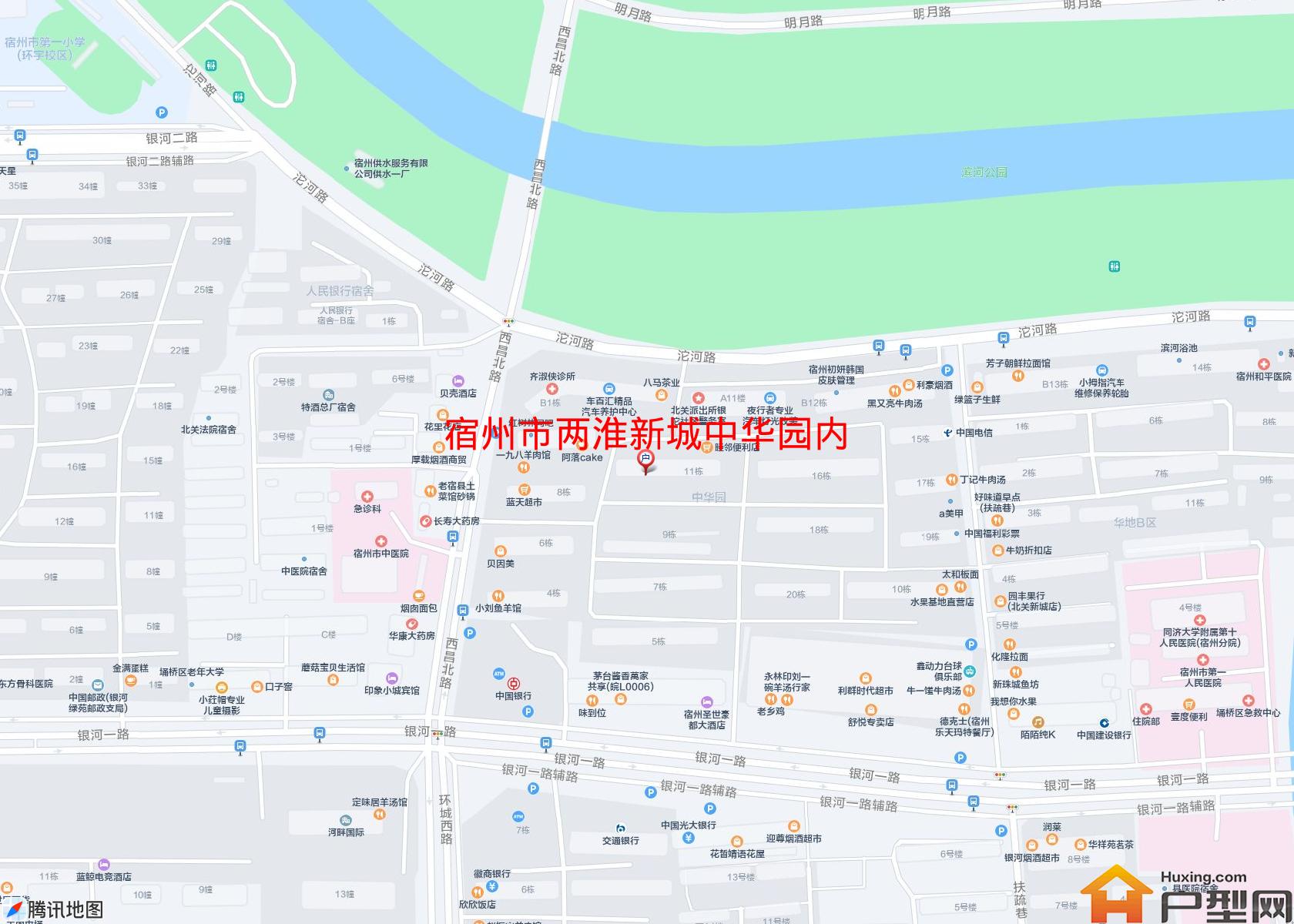 两淮新城中华园内小区 - 户型网