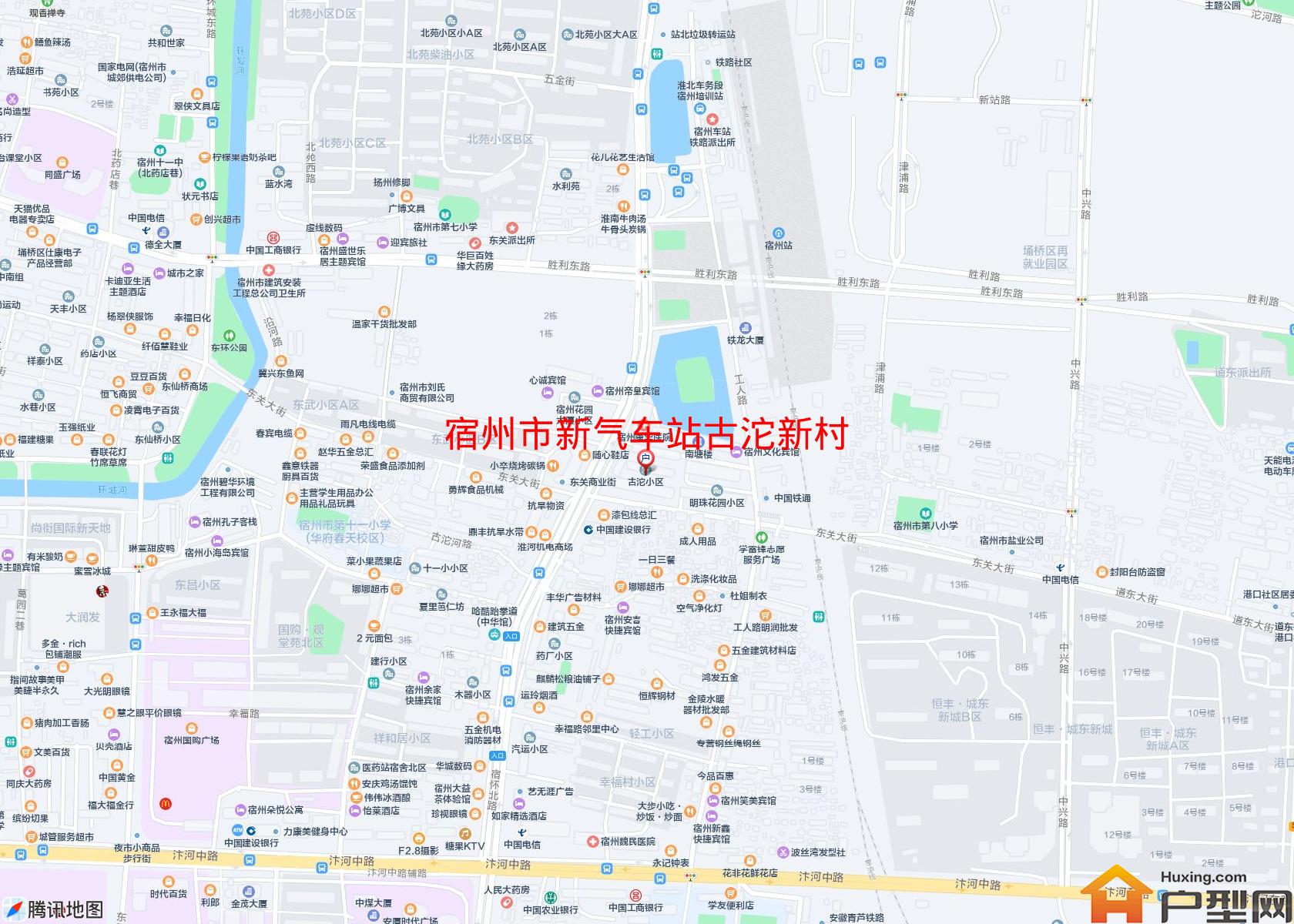 新气车站古沱新村小区 - 户型网